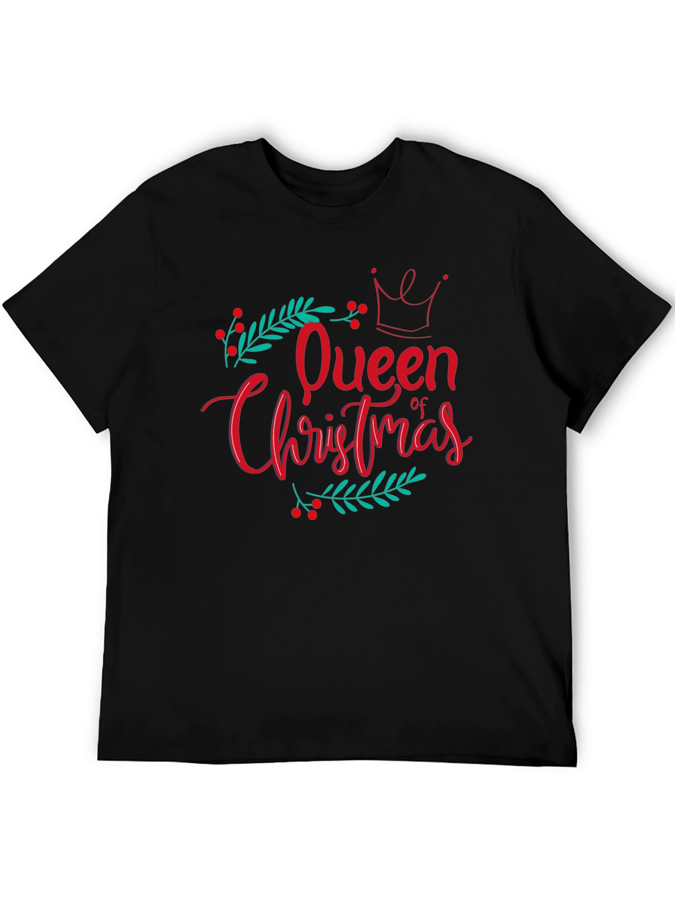 Queen of Christmas T-Shirt - Festive Holiday Tee
