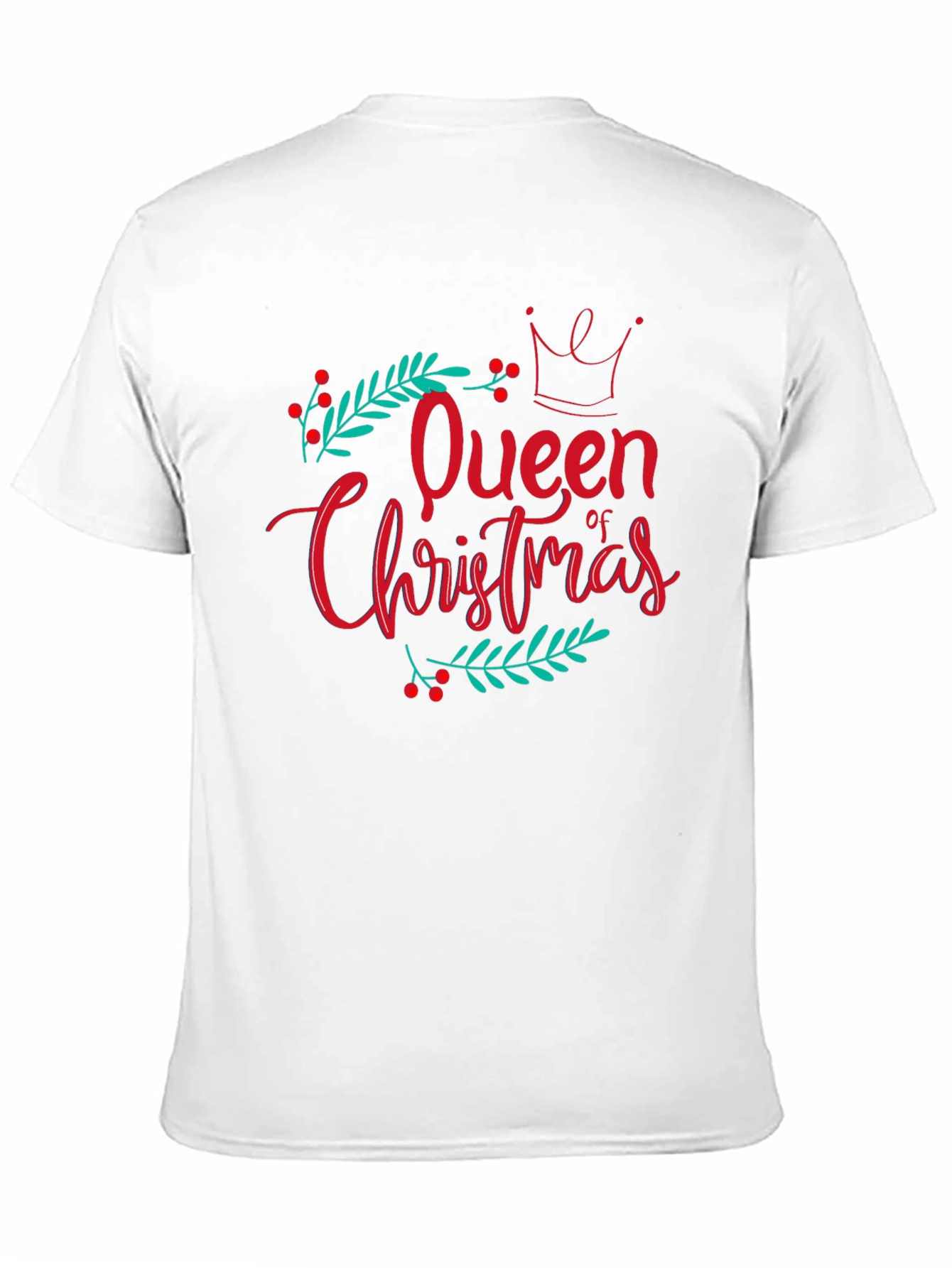 Queen of Christmas T-Shirt - Festive Holiday Tee
