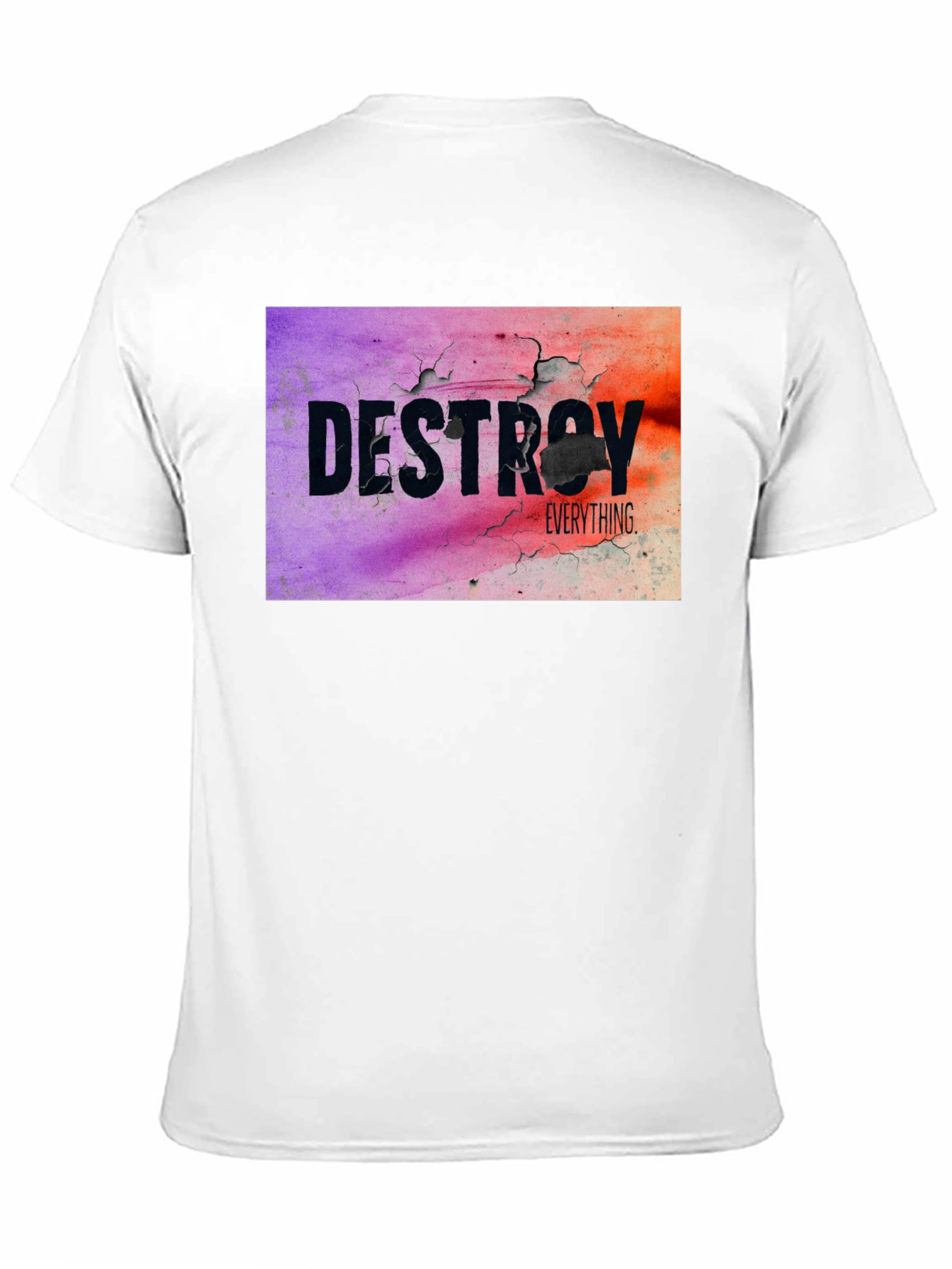Destroy Everything Graphic Tee - Black