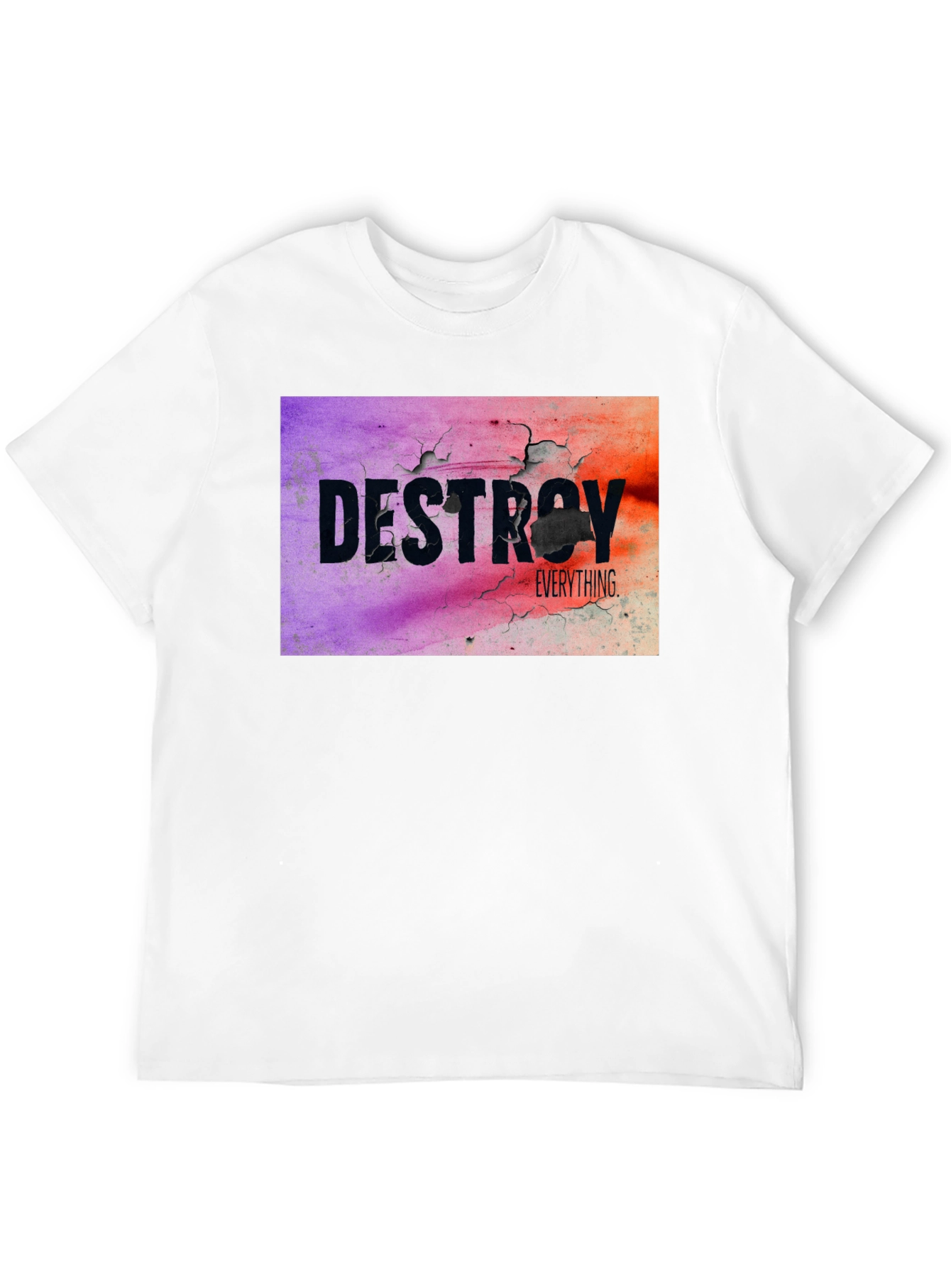 Destroy Everything Graphic Tee - Black