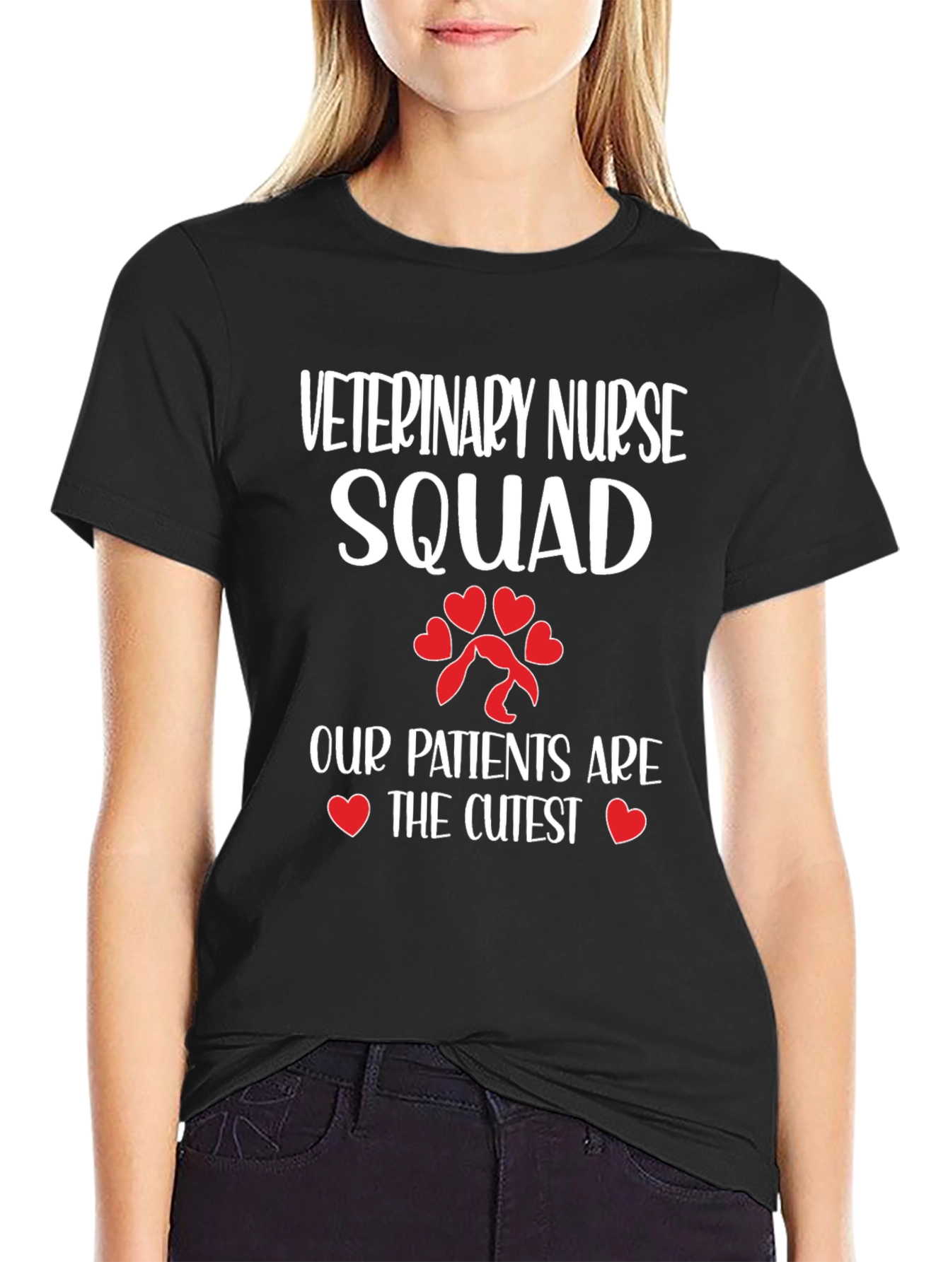 Veterinary Nurse Squad Graphic T-Shirt