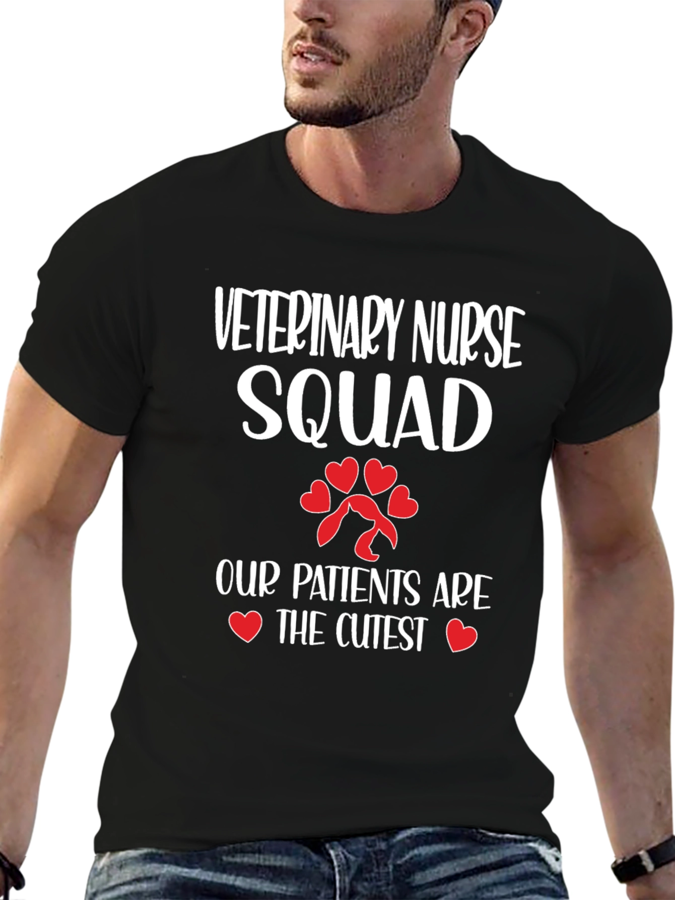 Veterinary Nurse Squad Graphic T-Shirt