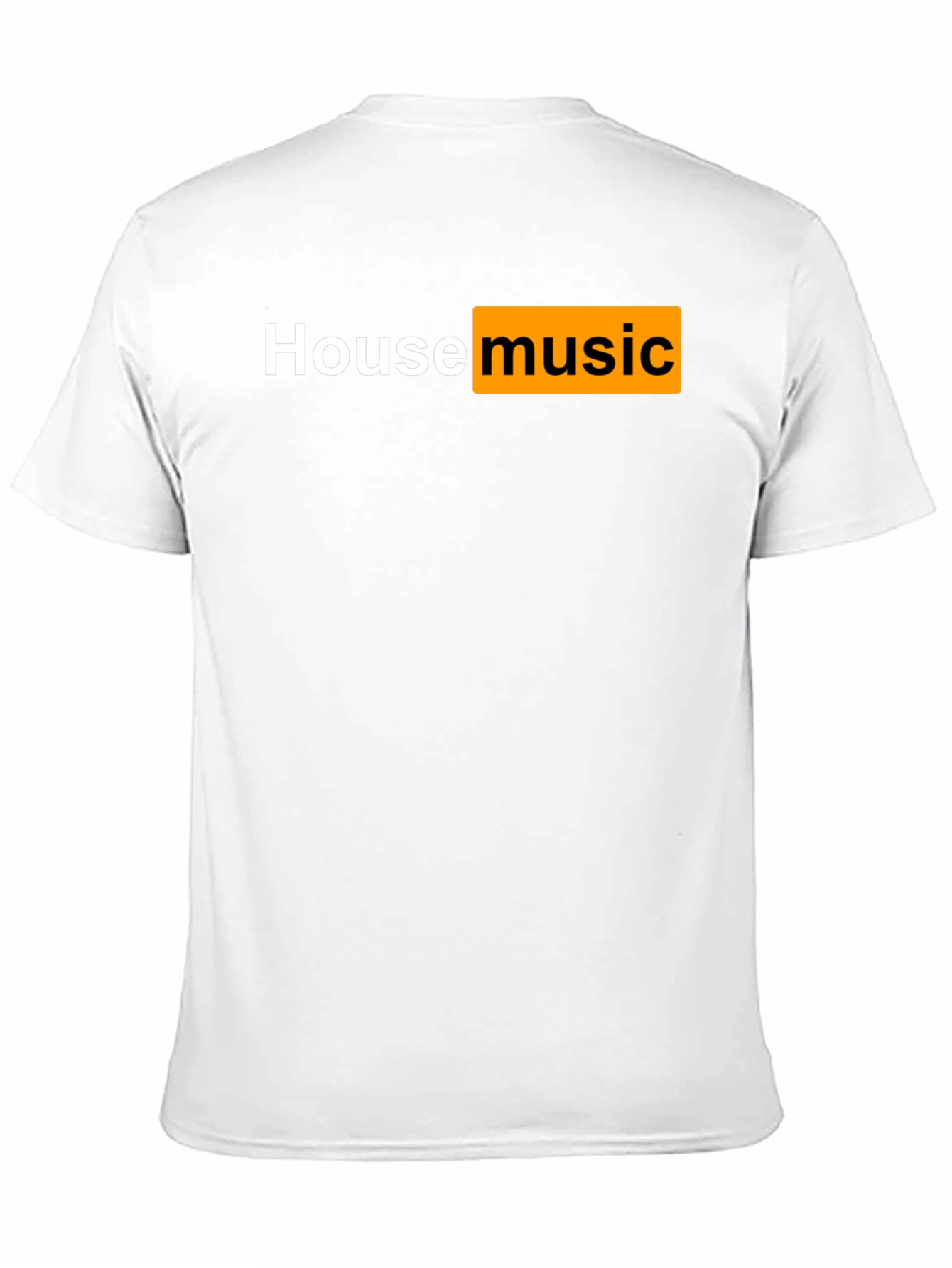 House Music T-Shirt - Black Cotton Tee