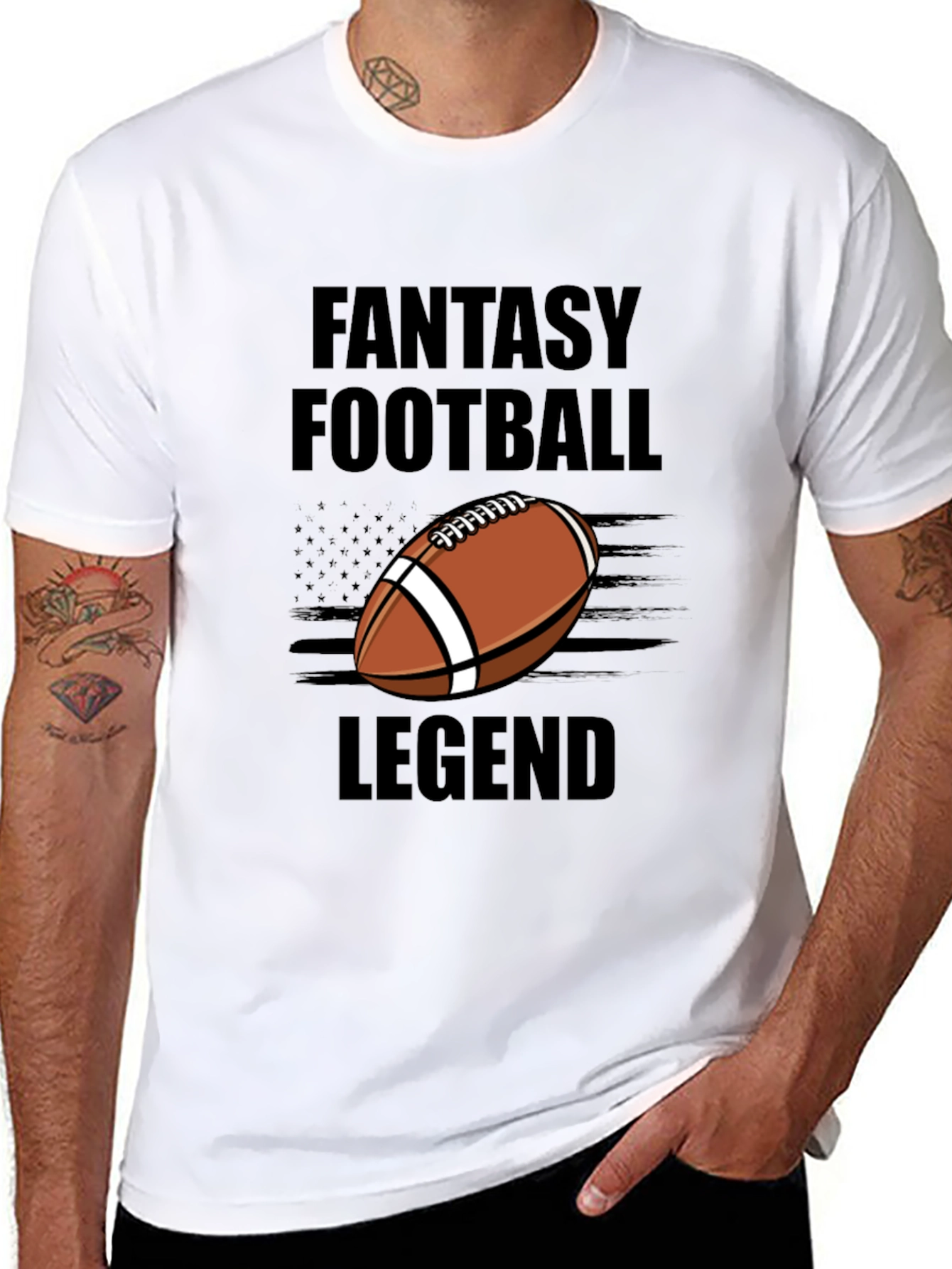 Fantasy Football Legend Graphic Tee