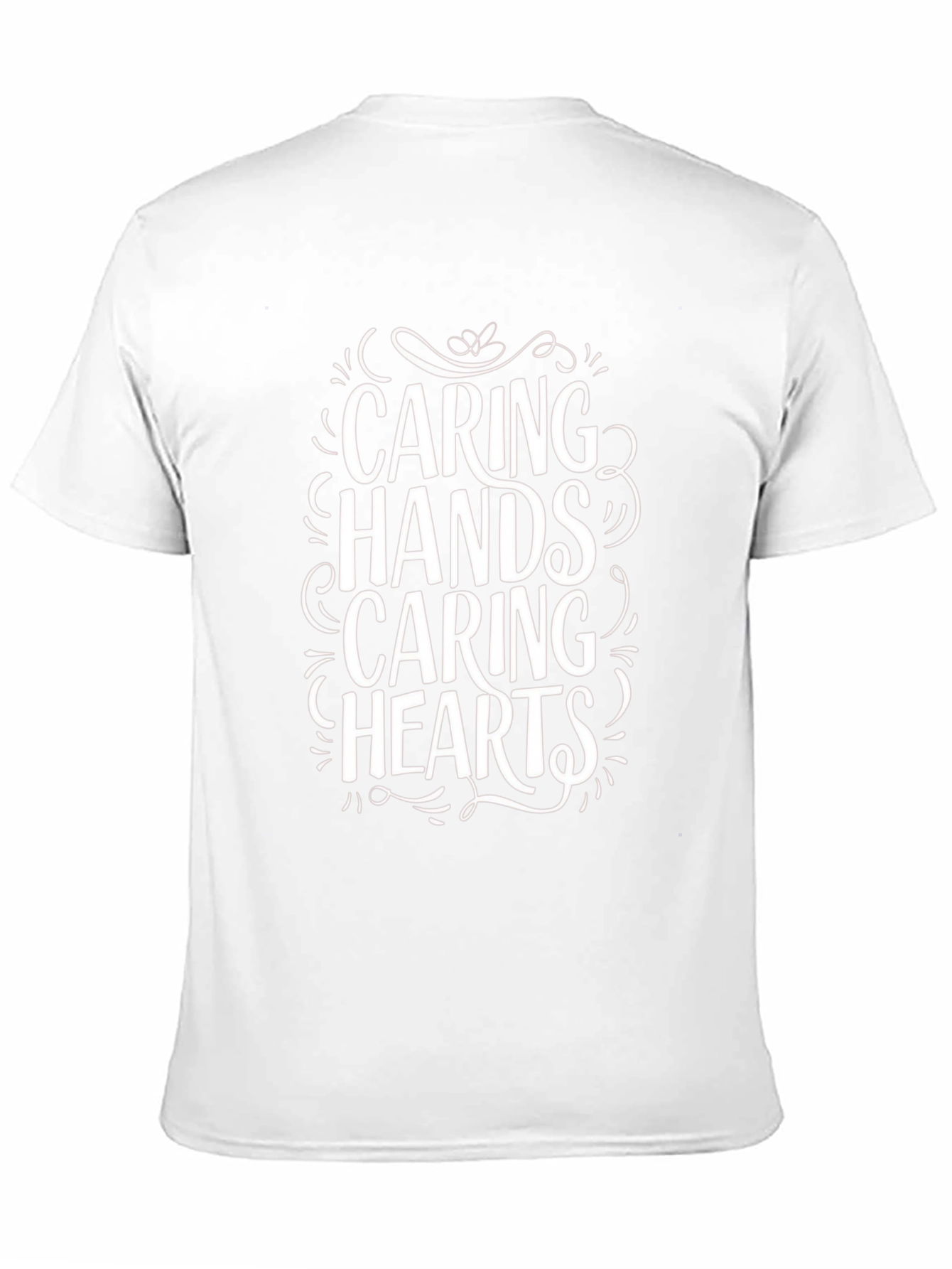 Caring Hands Caring Hearts Graphic Tee