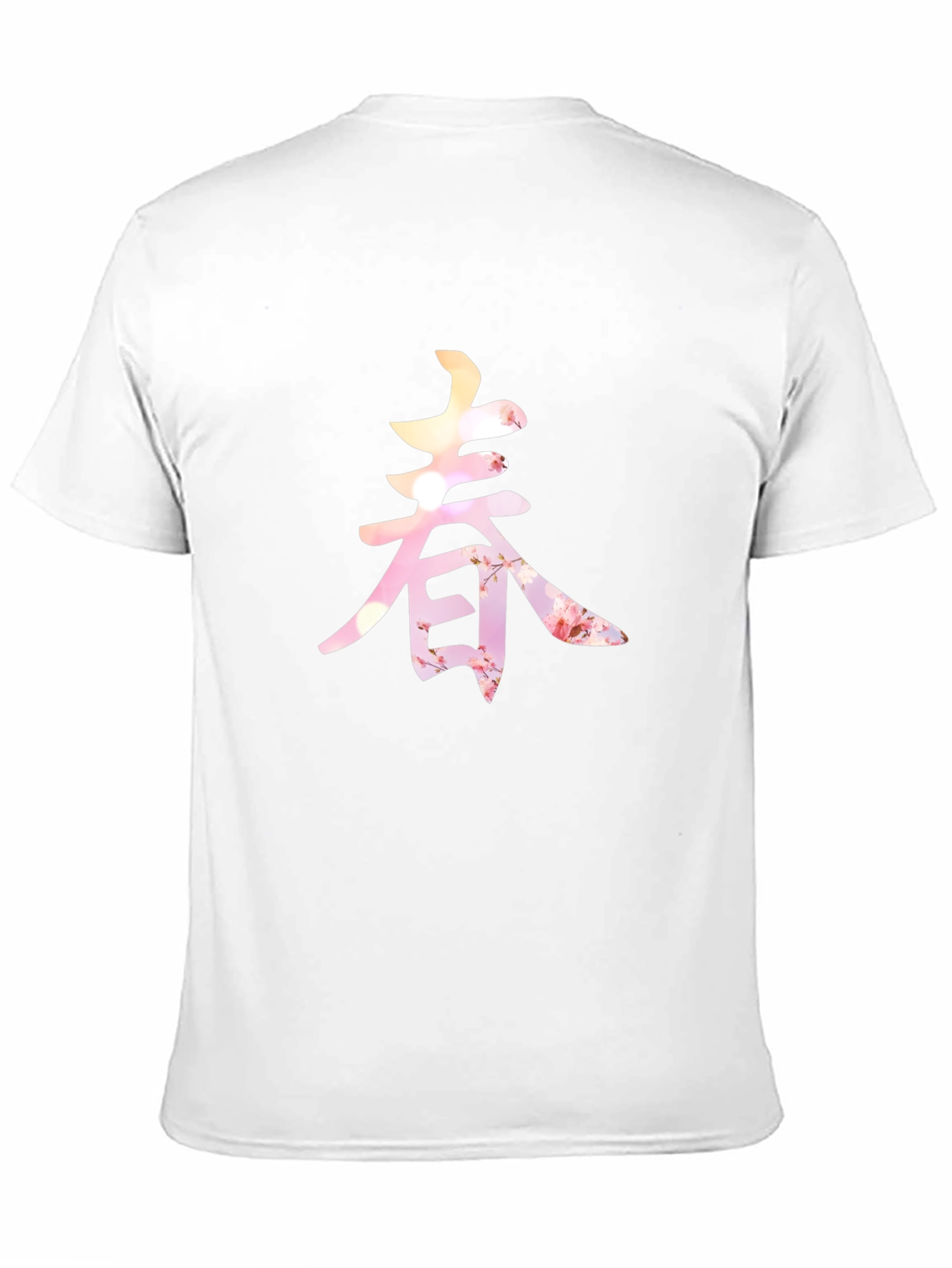 Spring Blossom Kanji Graphic Tee - Unique Design