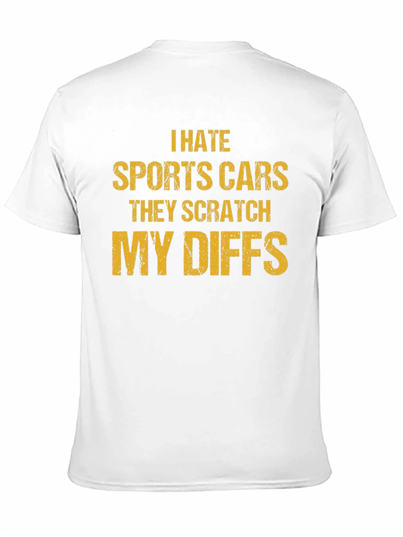I Hate Sports Cars Funny T-Shirt