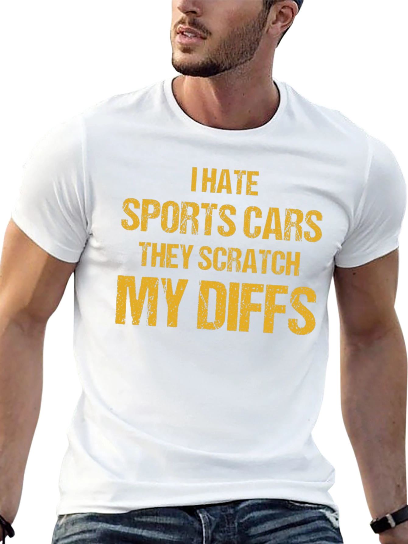 I Hate Sports Cars Funny T-Shirt