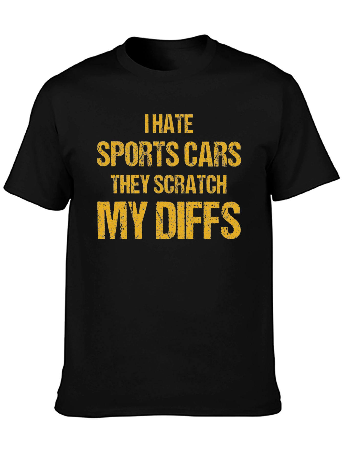 I Hate Sports Cars Funny T-Shirt