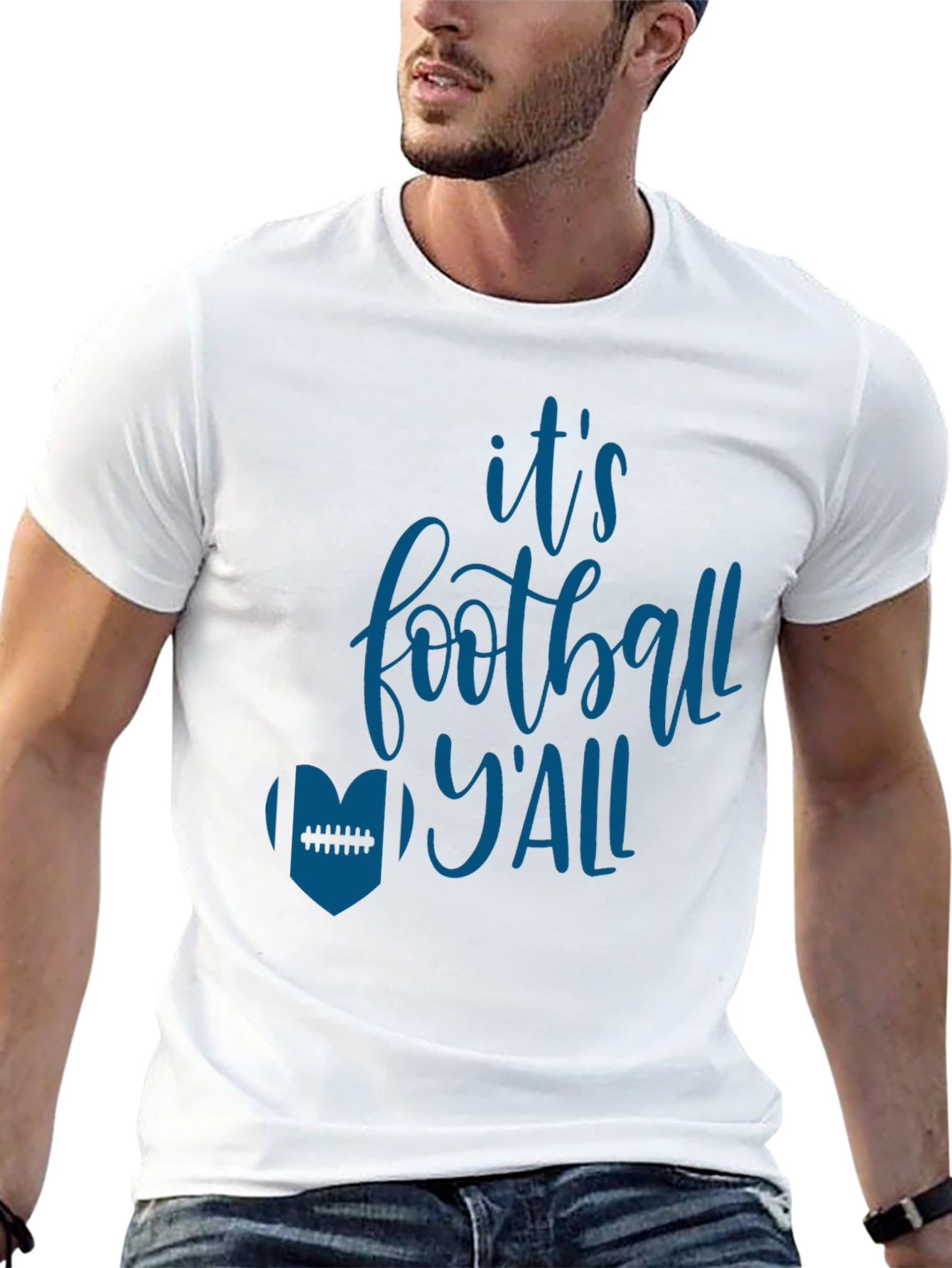 Its Football Yall Graphic Tee