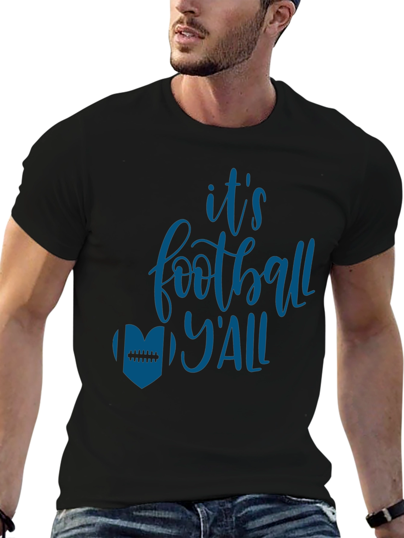 Its Football Yall Graphic Tee