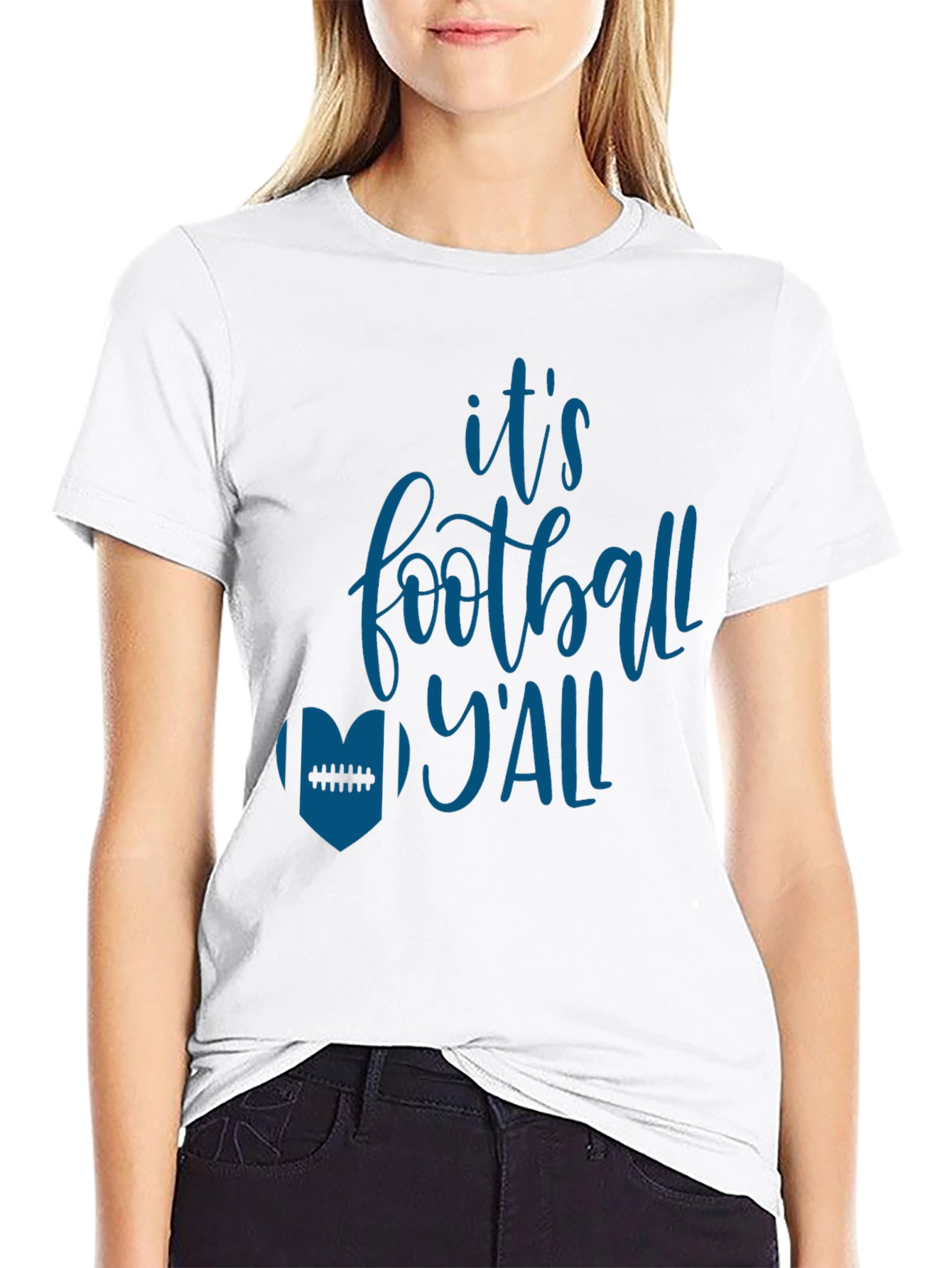 Its Football Yall Graphic Tee