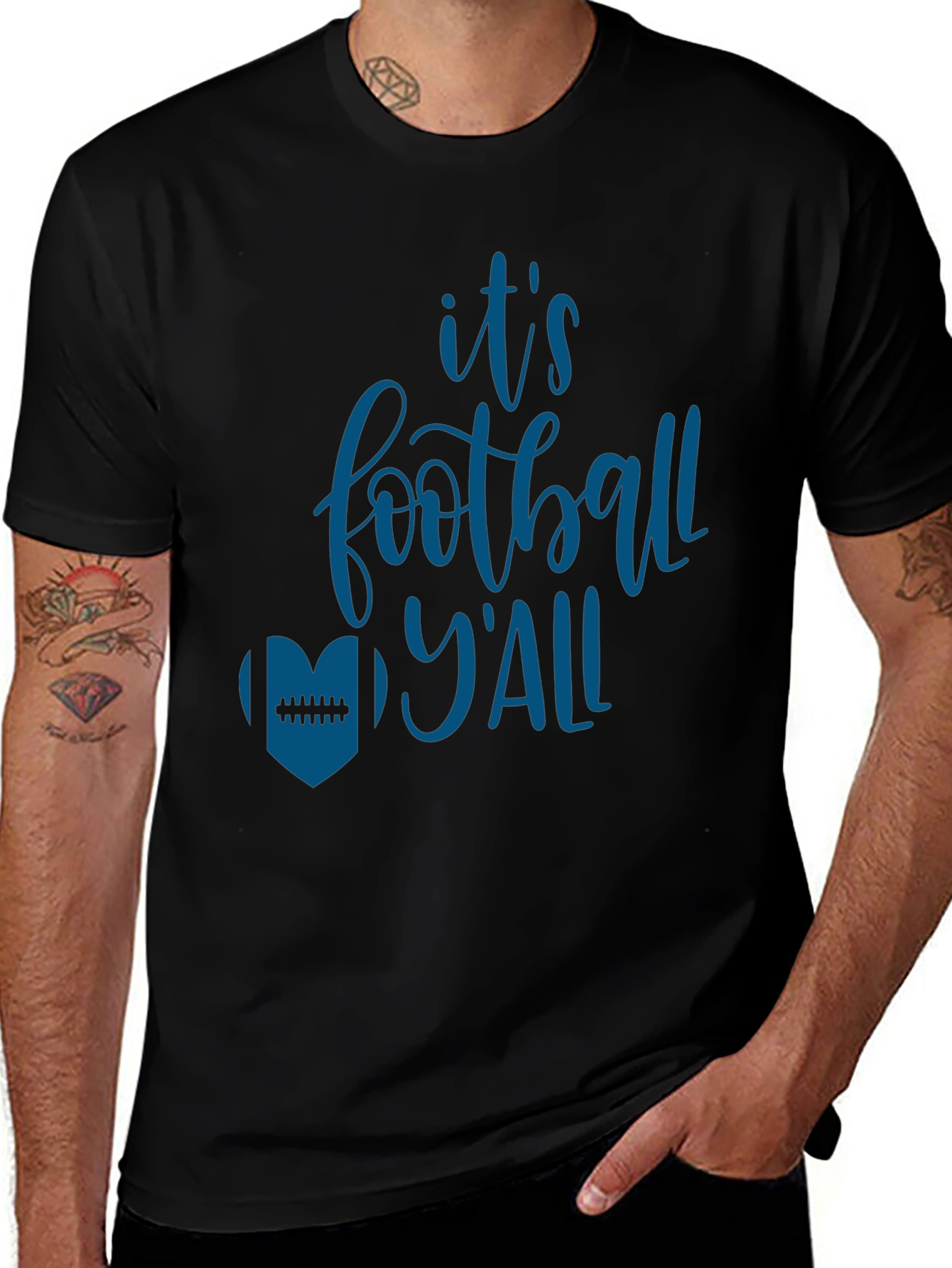 Its Football Yall Graphic Tee