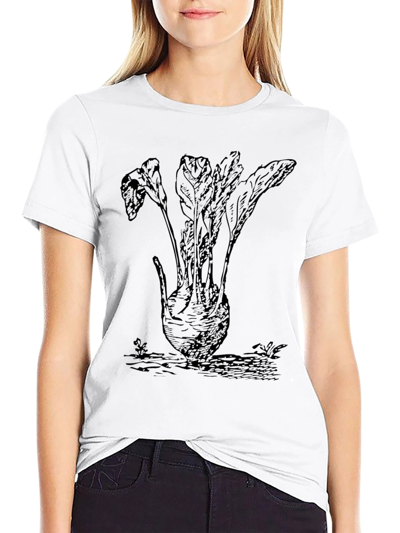 Botanical Beet Graphic Tee - Unisex