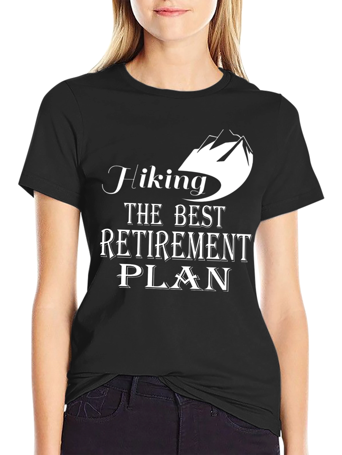 Hiking Retirement Plan Graphic Tee
