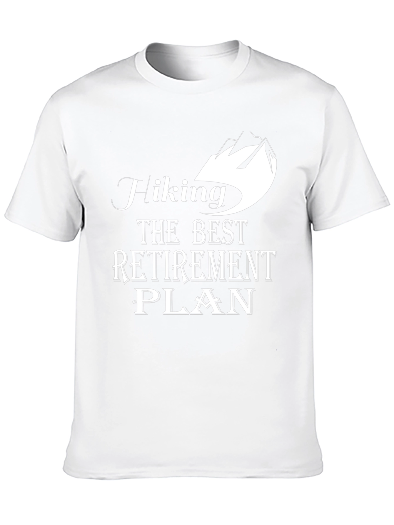 Hiking Retirement Plan Graphic Tee