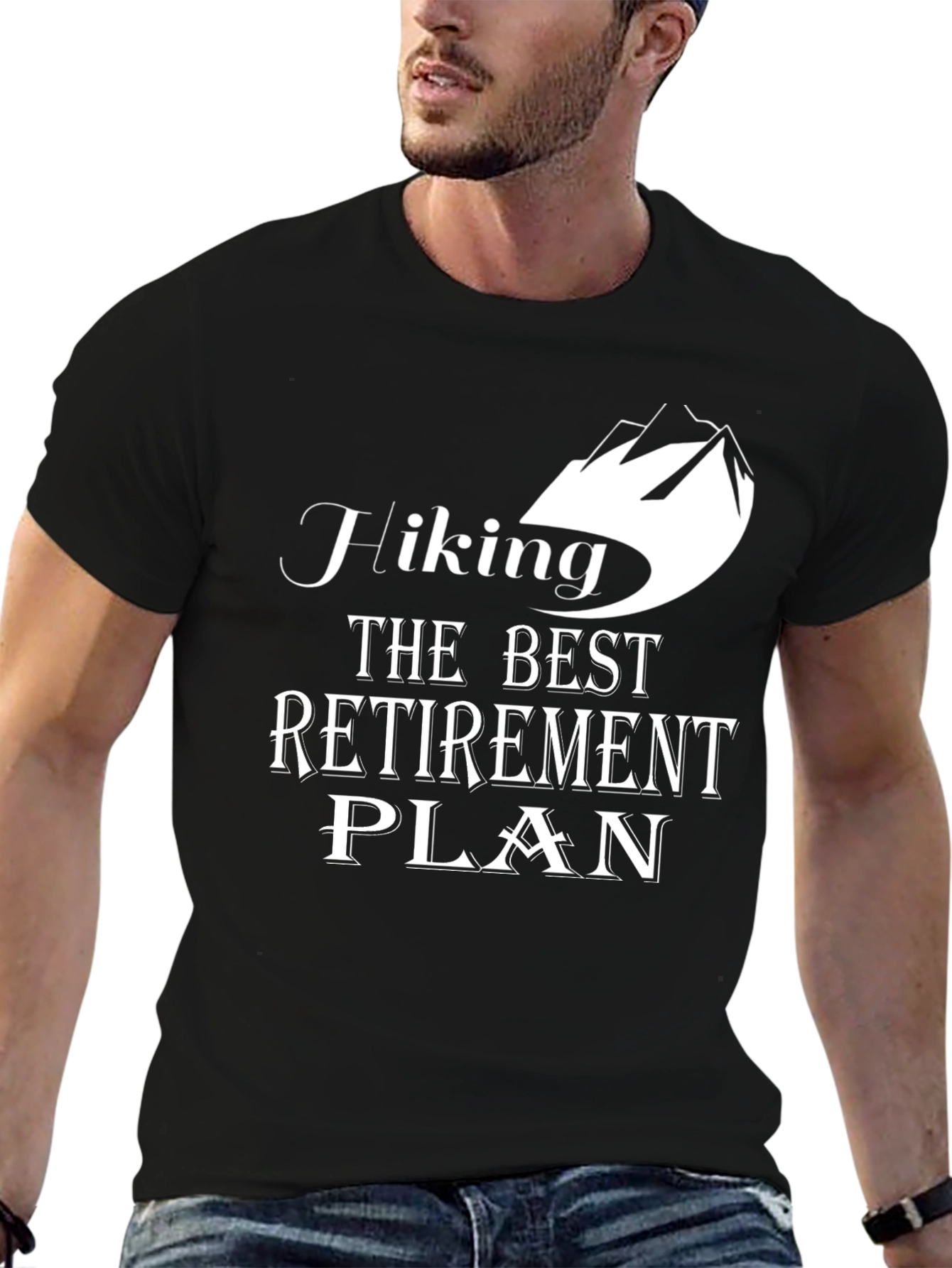 Hiking Retirement Plan Graphic Tee