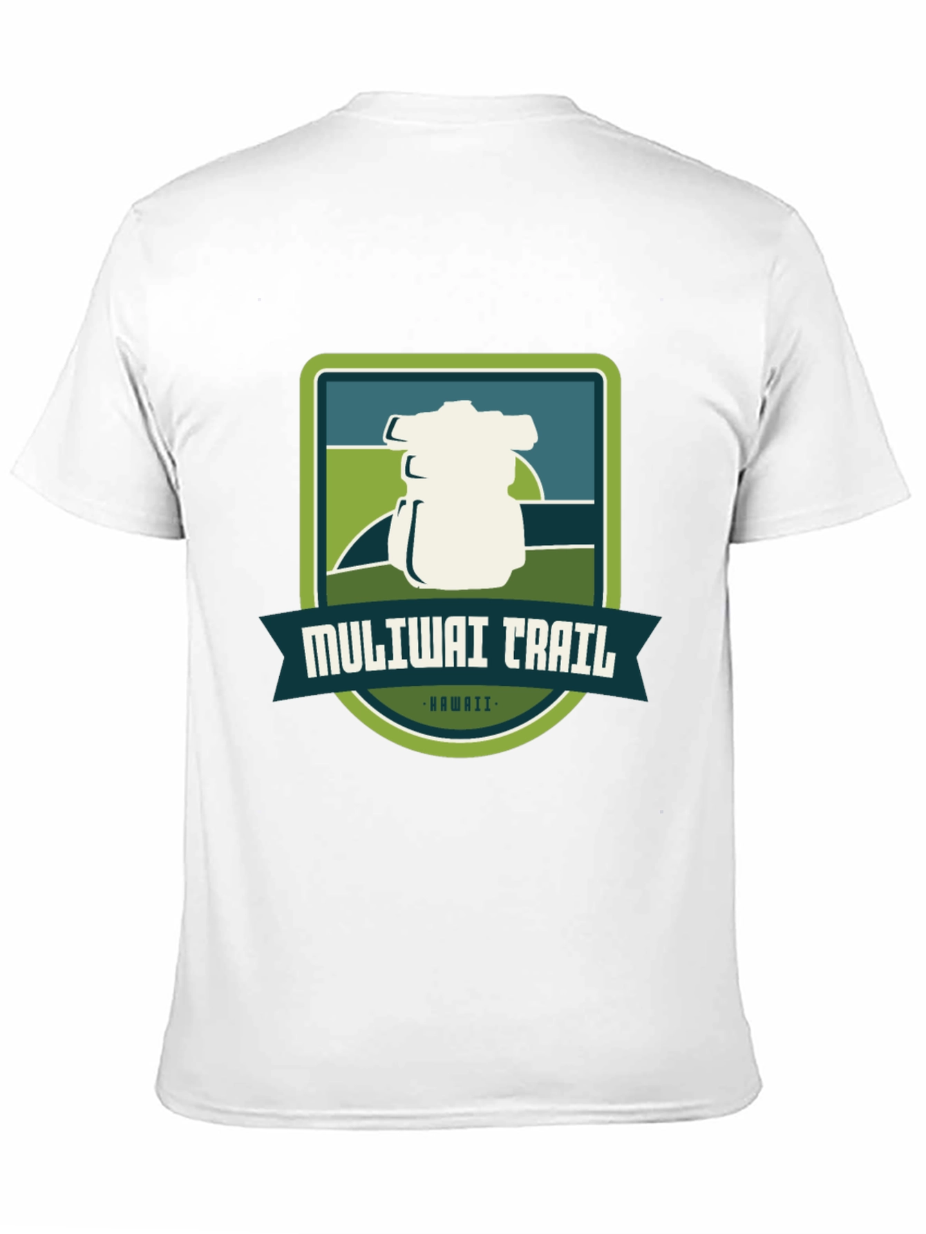 Muliwai Trail T-Shirt | Hawaii Hiking Adventure