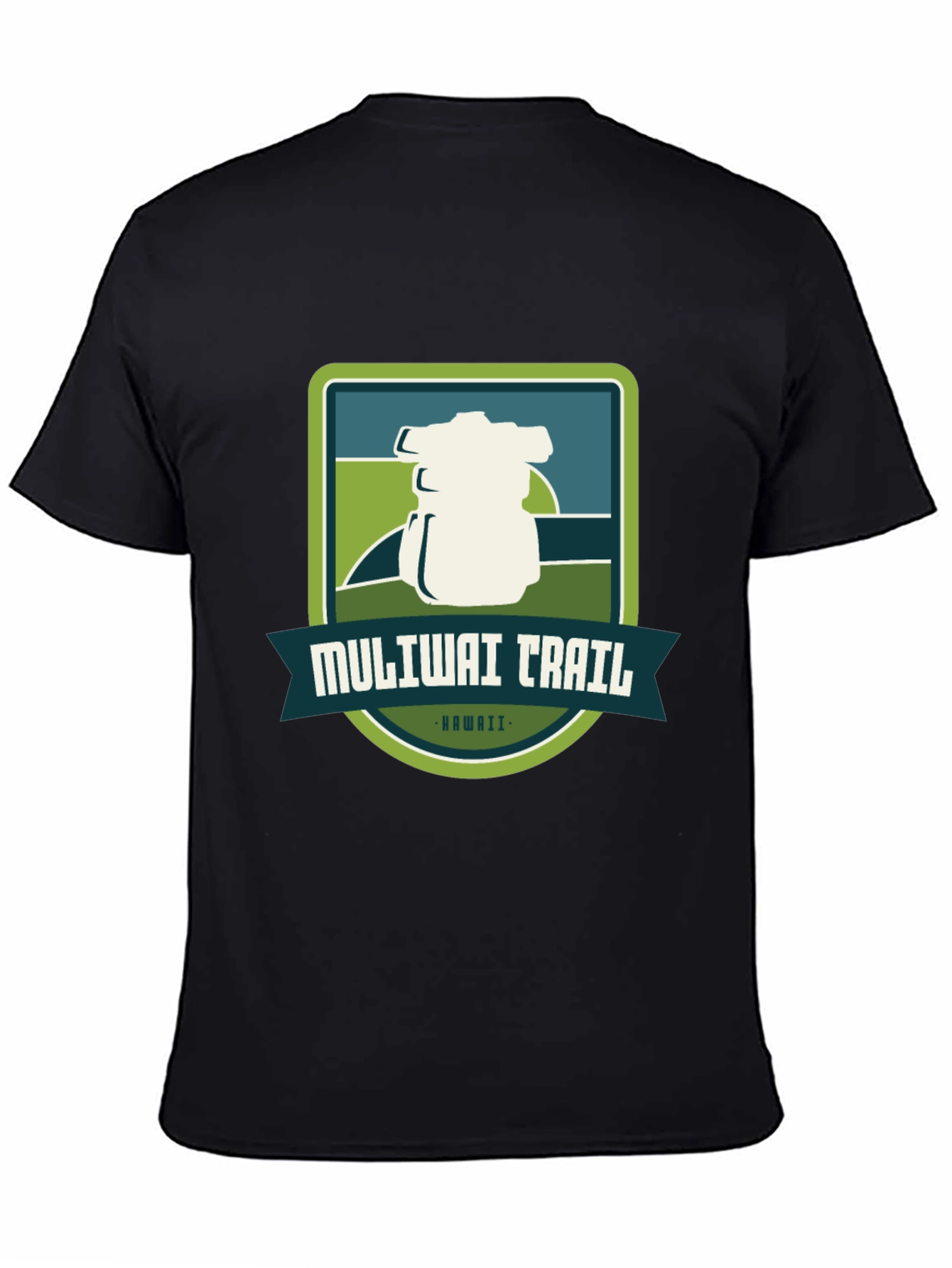 Muliwai Trail T-Shirt | Hawaii Hiking Adventure