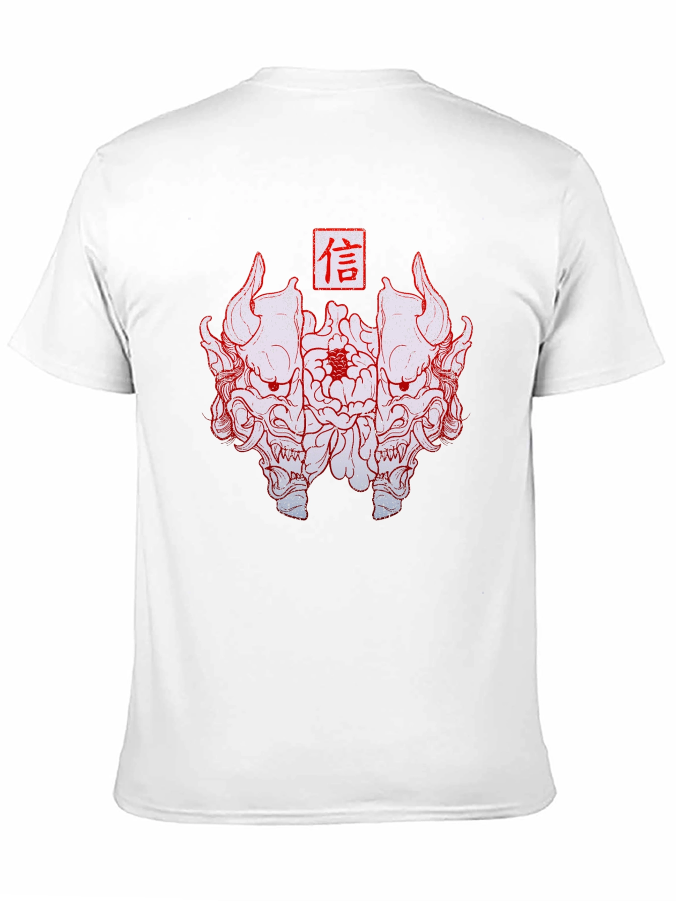 Japanese Oni Mask Graphic Tee
