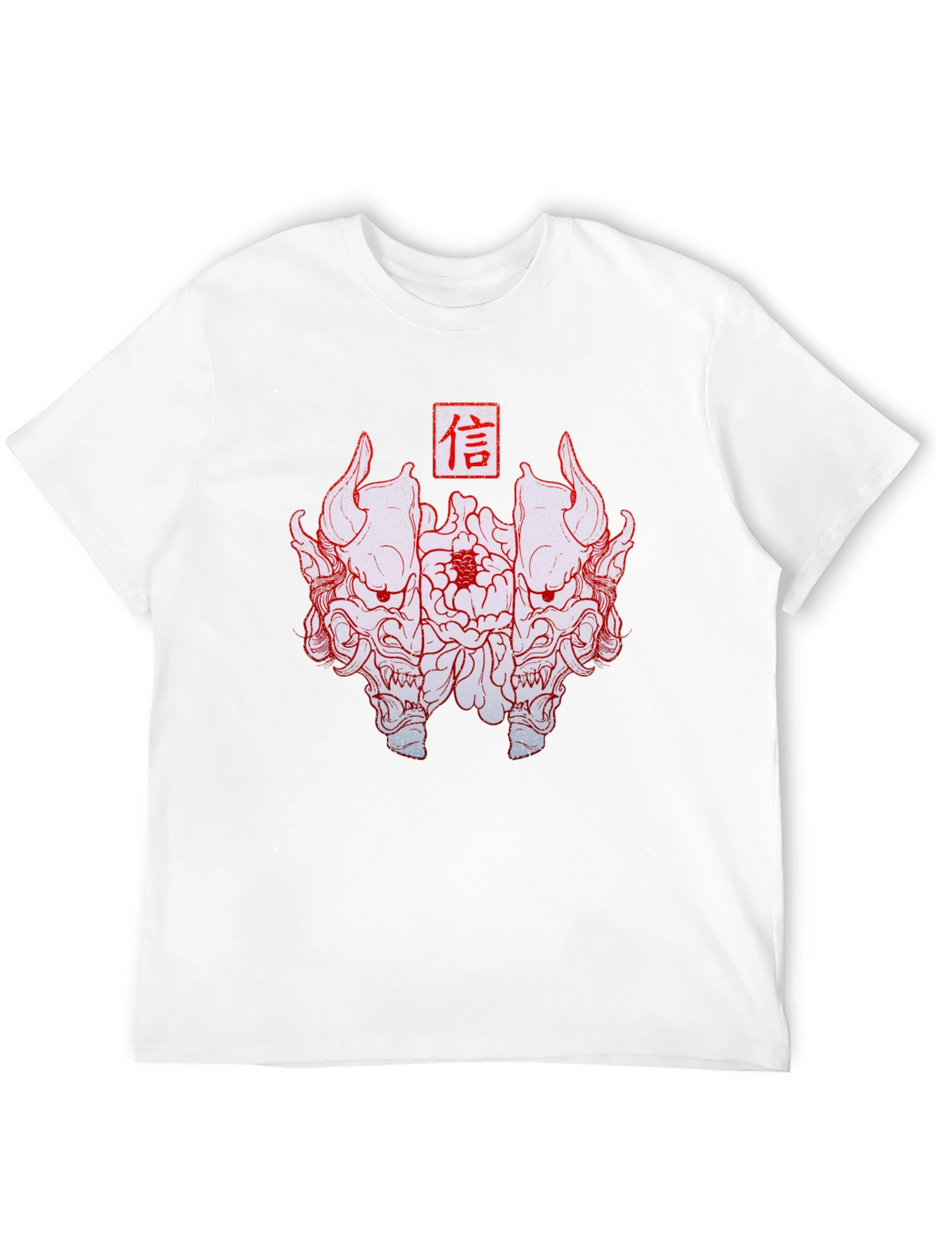 Japanese Oni Mask Graphic Tee