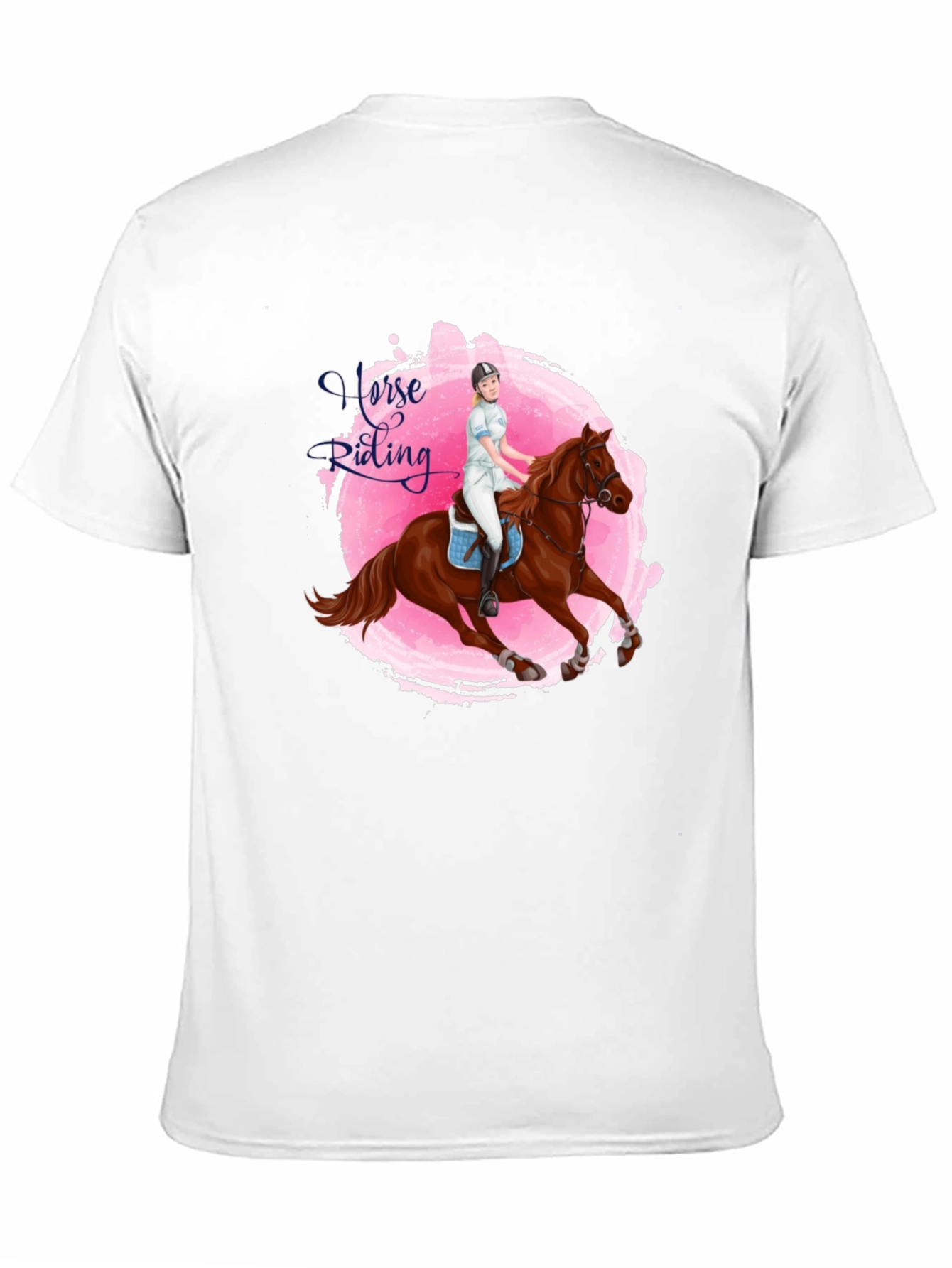 Horse Riding Graphic Tee - Equestrian Style