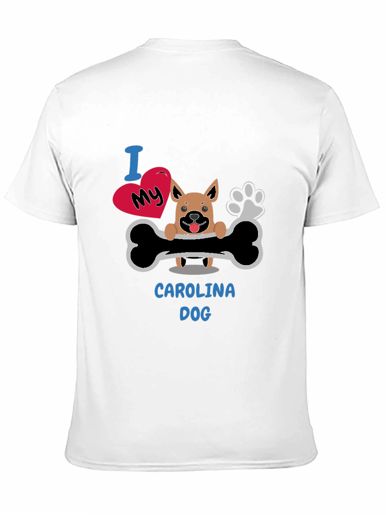 I Love My Carolina Dog T-Shirt