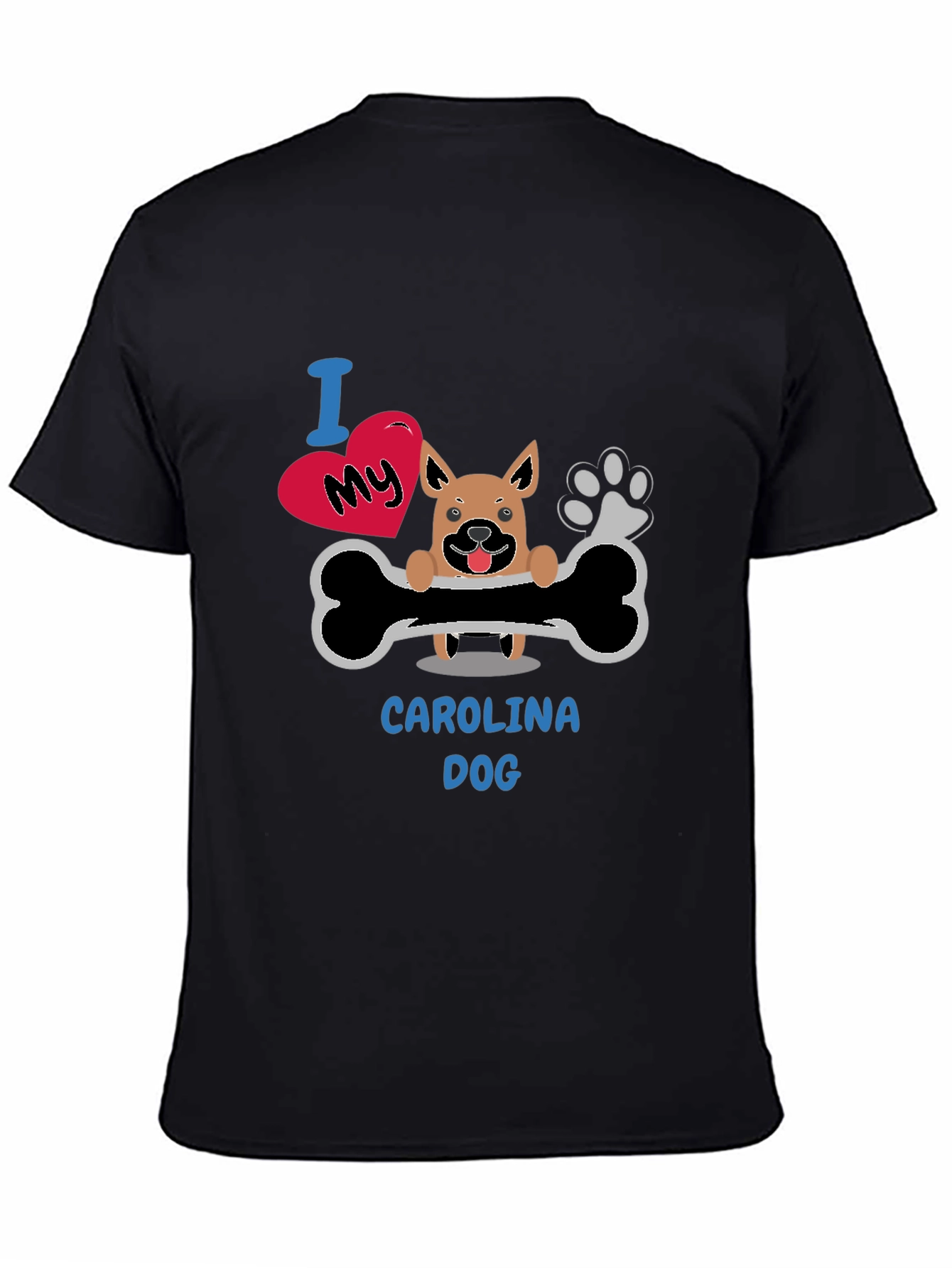 I Love My Carolina Dog T-Shirt