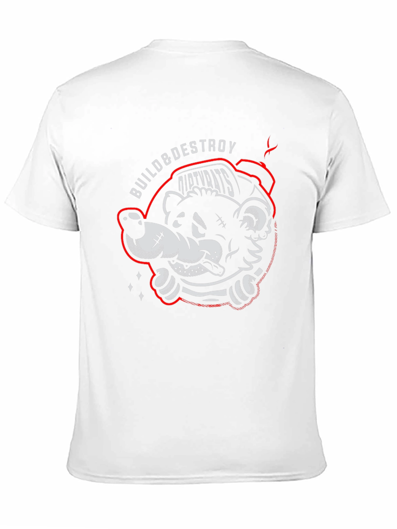 Build & Destroy Dirty Rats Graphic T-Shirt