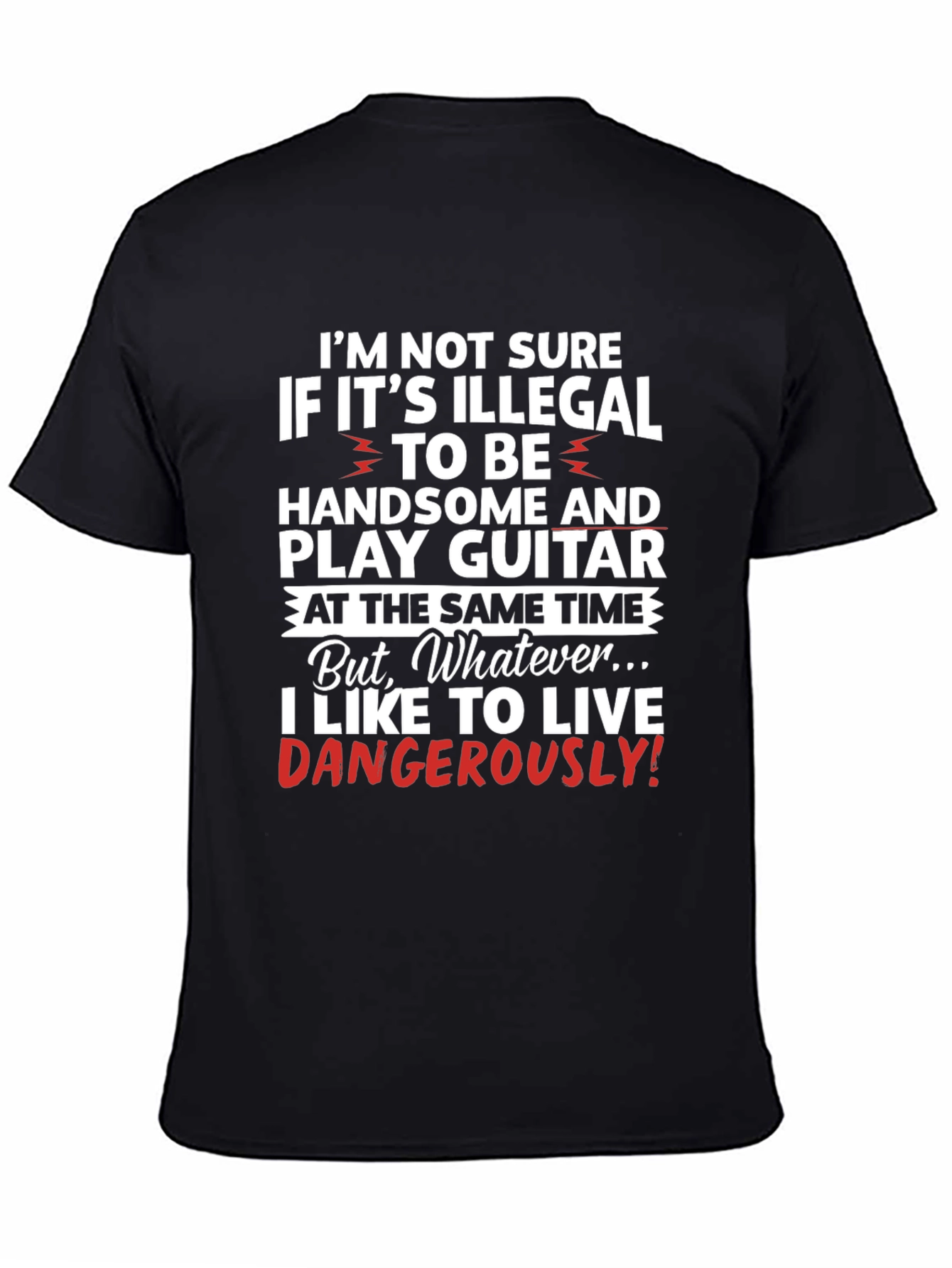 Handsome Guitar Player T-Shirt