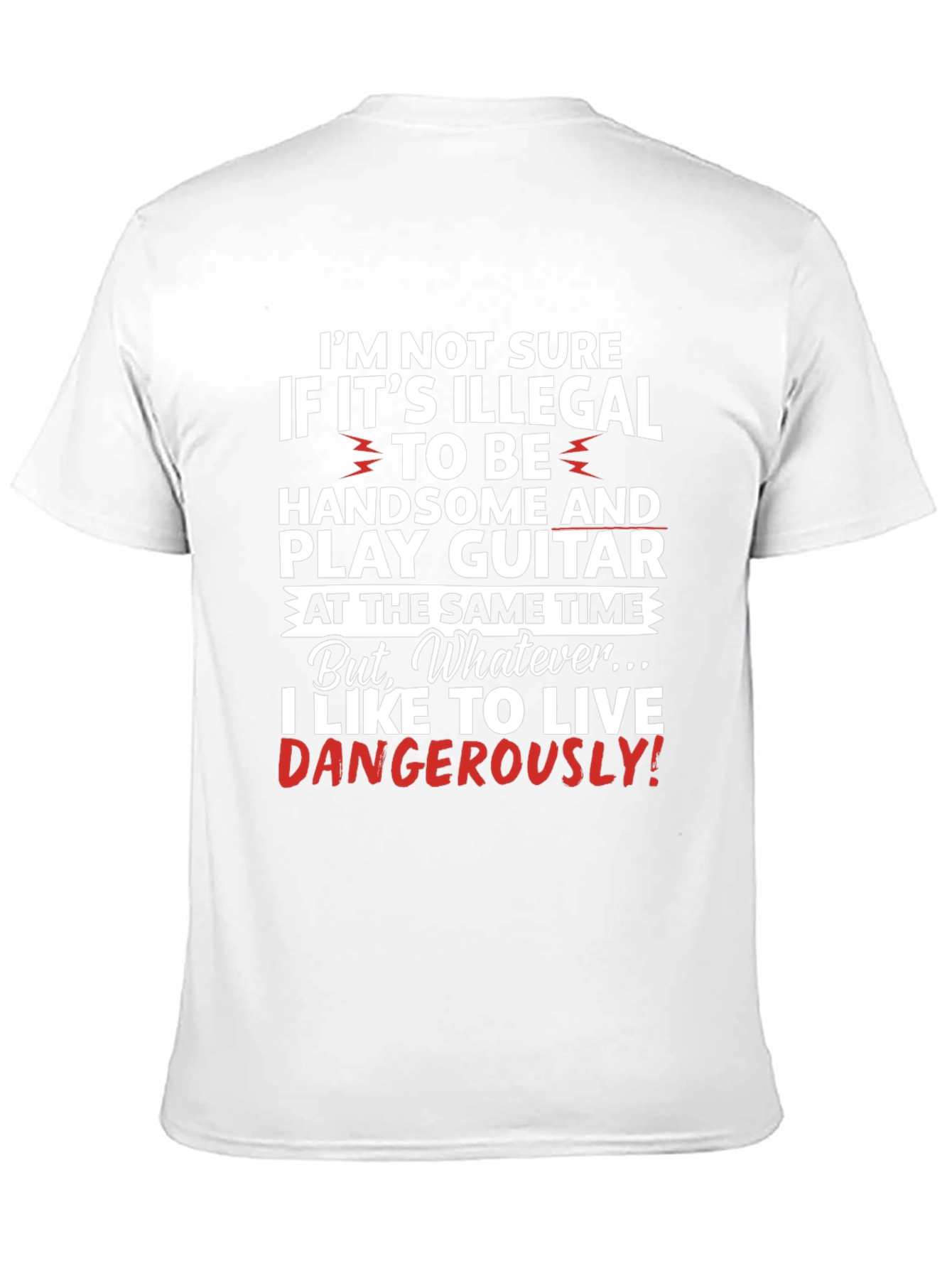 Handsome Guitar Player T-Shirt