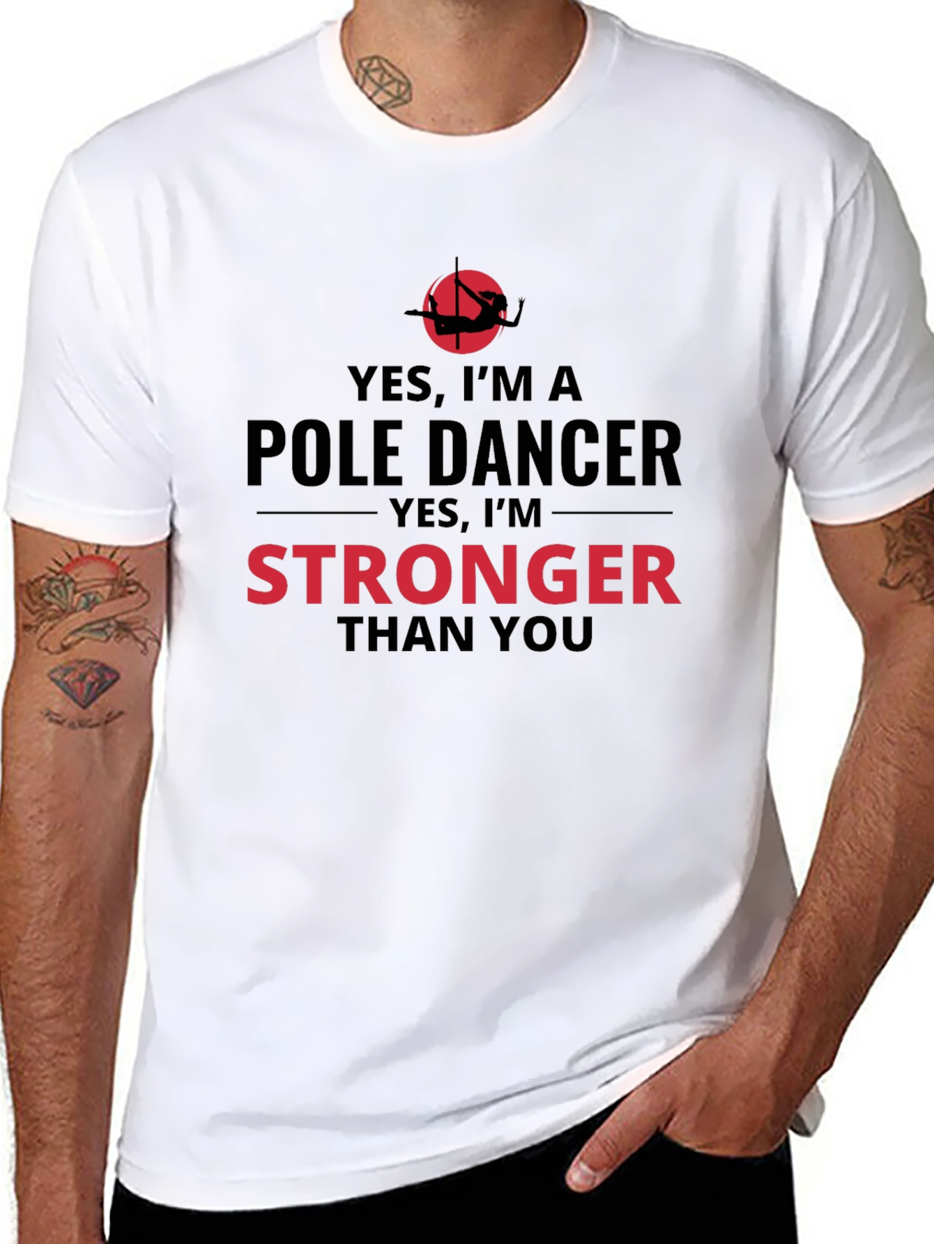 Yes Im a Pole Dancer T-Shirt