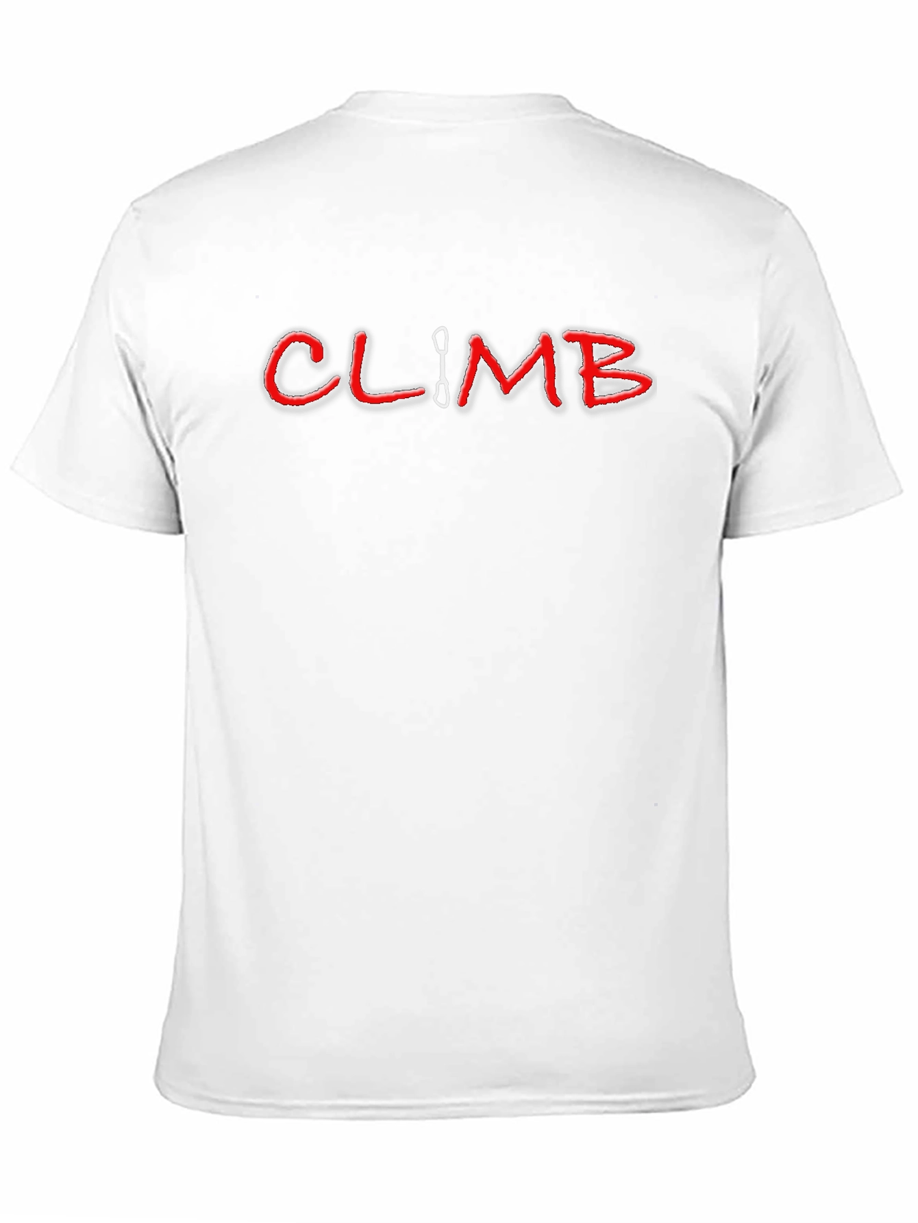 Climb Graphic T-Shirt - Black Crew Neck Tee