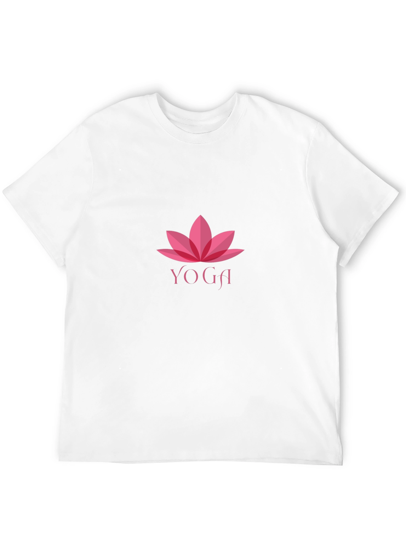 Yoga Lotus Flower Graphic T-Shirt