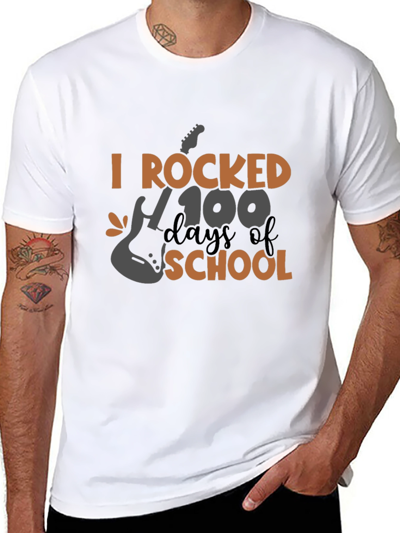 Rocked 100 Days of School T-Shirt