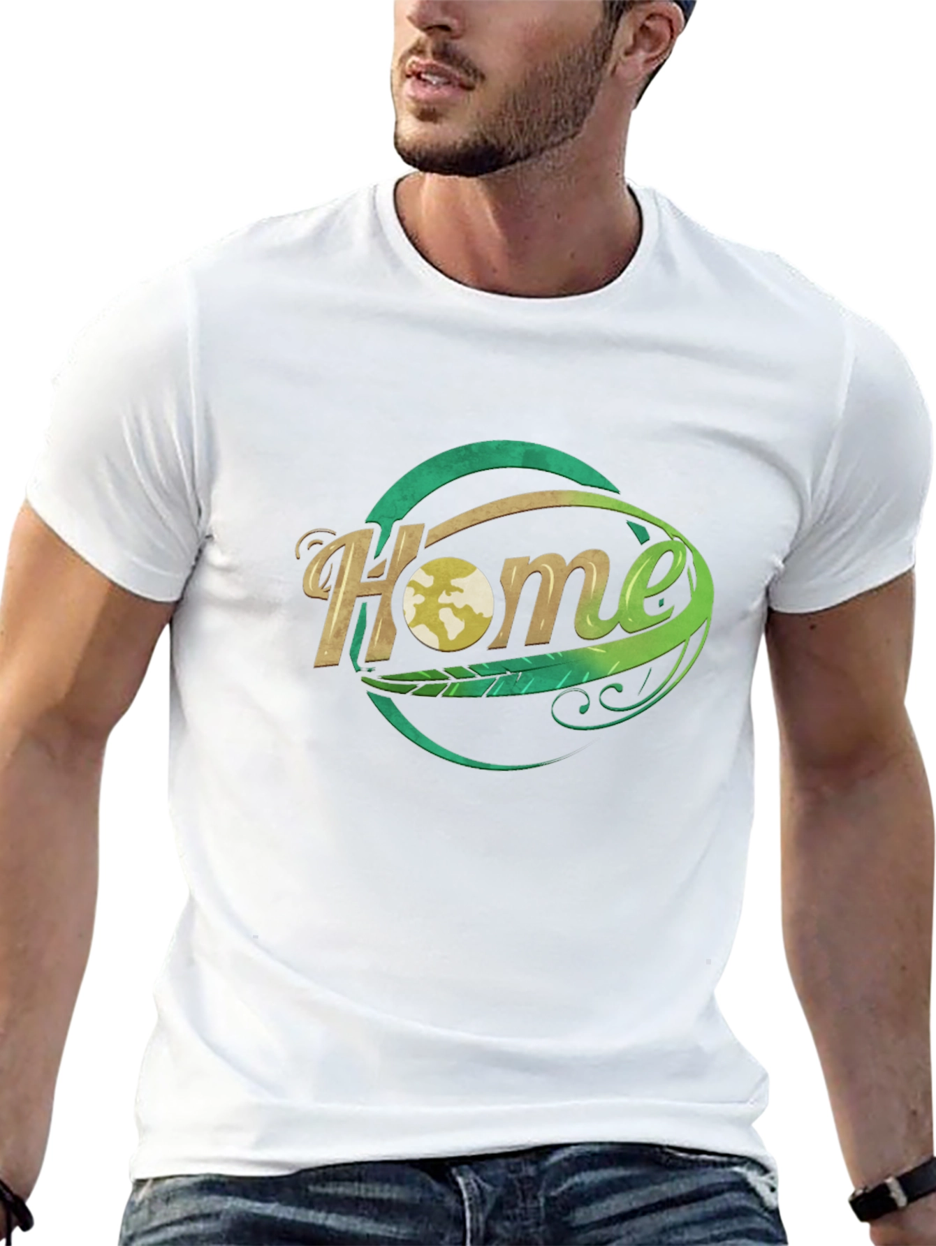 Home Planet Graphic Tee - Earth Day Shirt