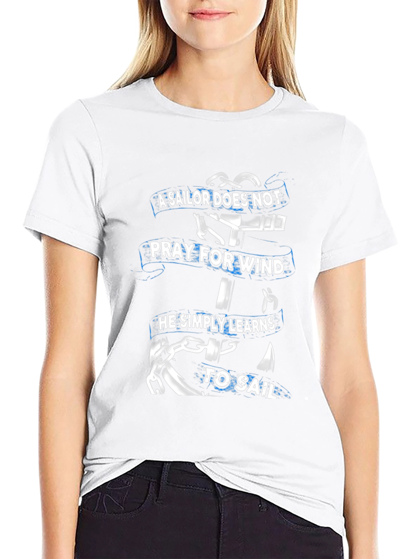 Sailor Anchor Graphic T-Shirt