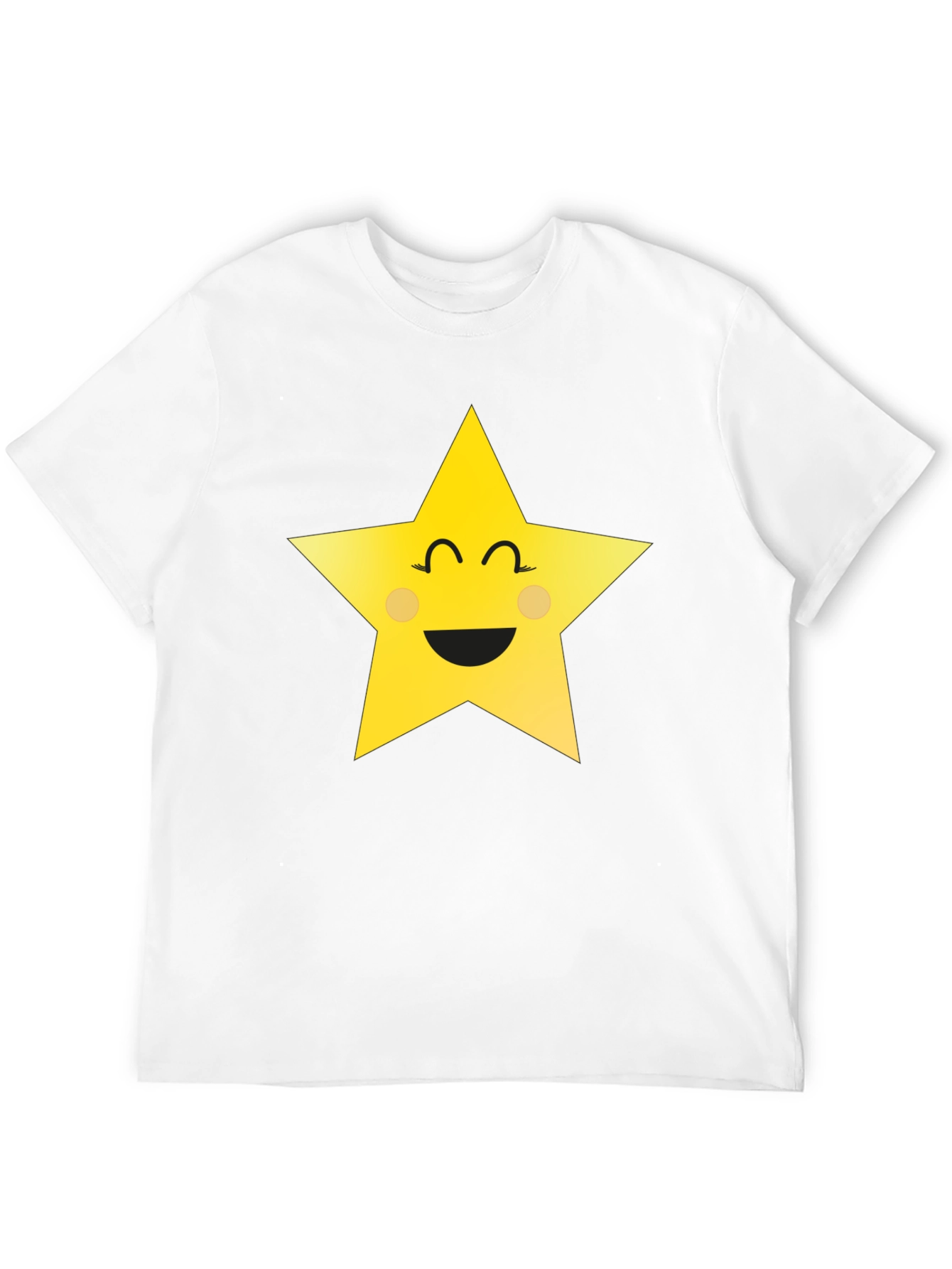 Smiling Star Graphic T-Shirt
