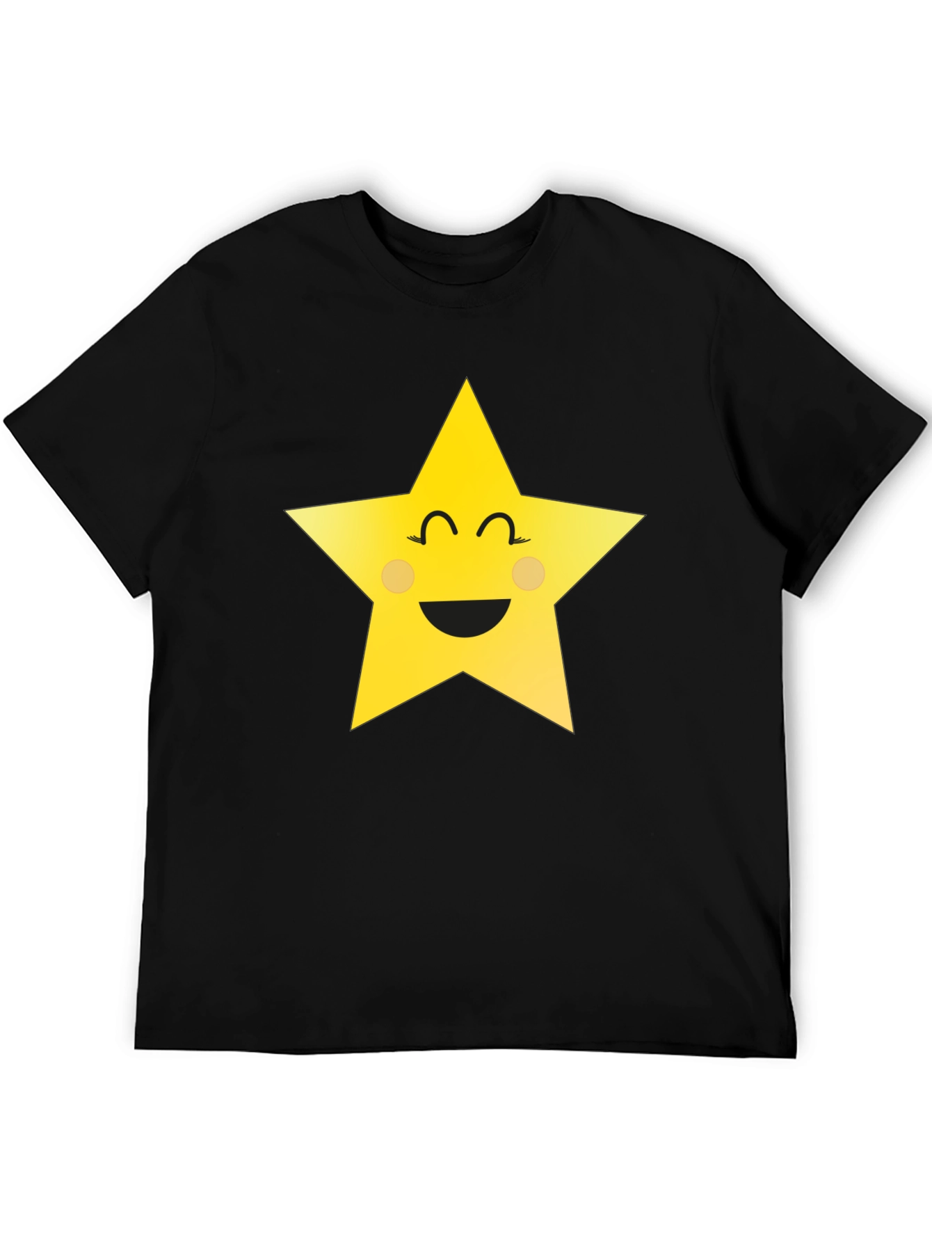 Smiling Star Graphic T-Shirt