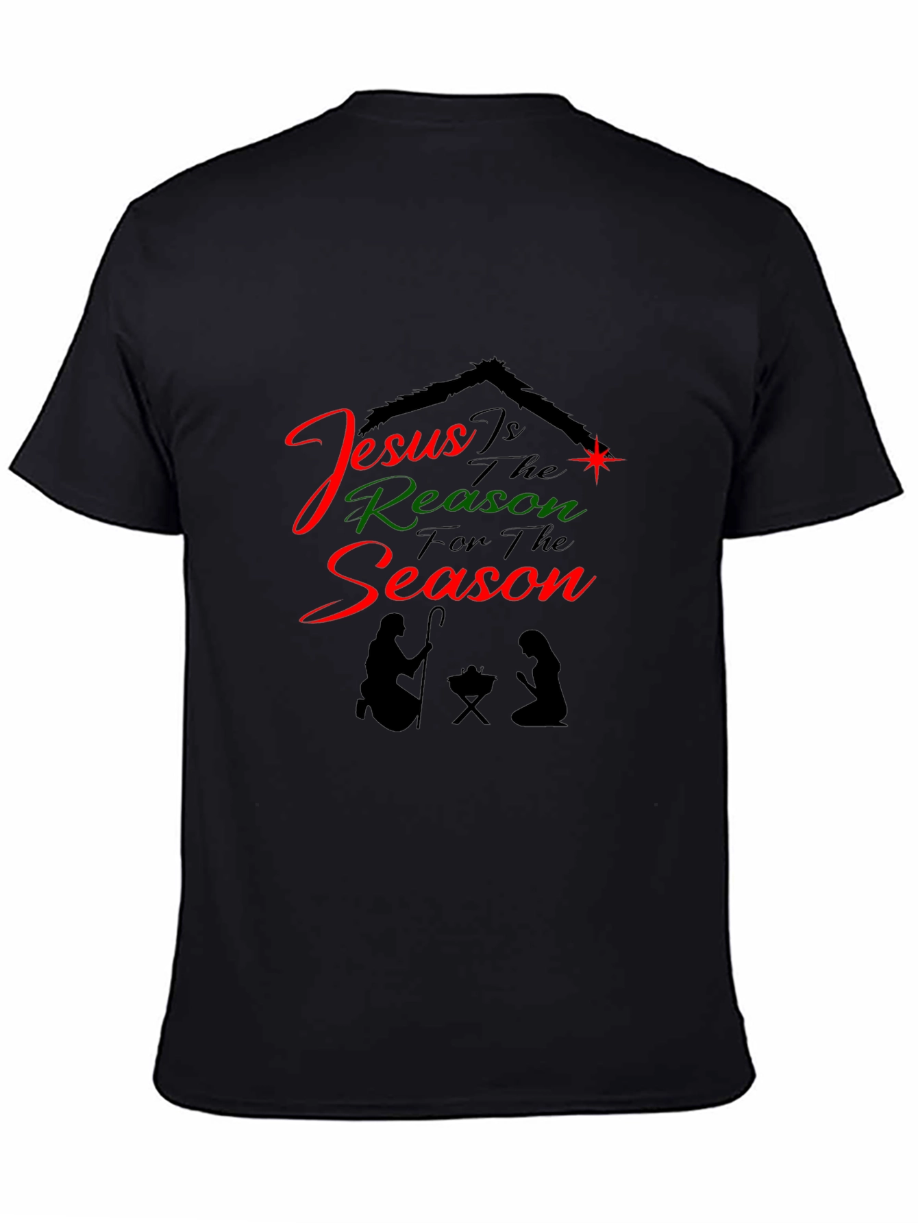 Jesus Is The Reason Black T-Shirt