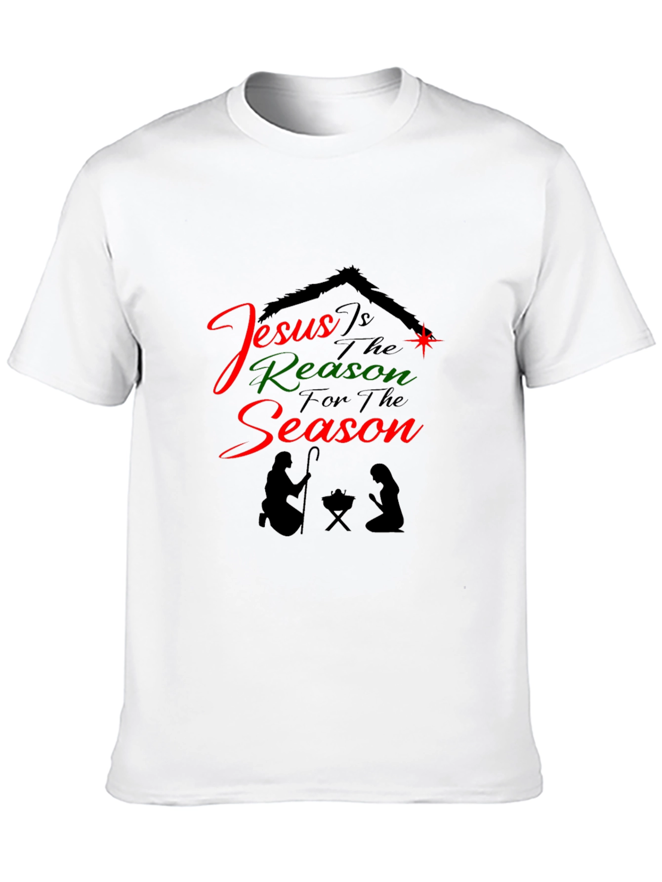 Jesus Is The Reason Black T-Shirt