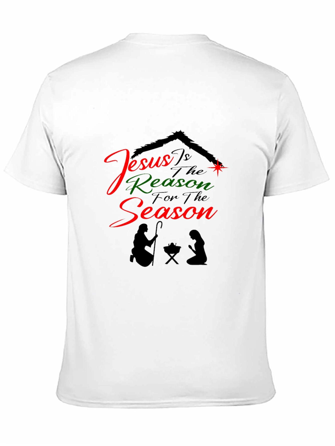 Jesus Is The Reason Black T-Shirt