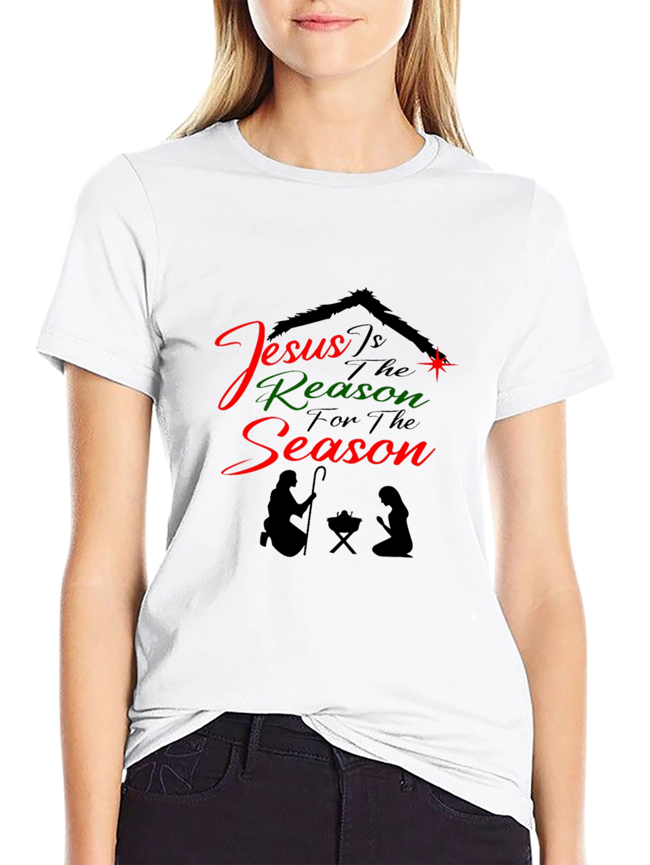 Jesus Is The Reason Black T-Shirt