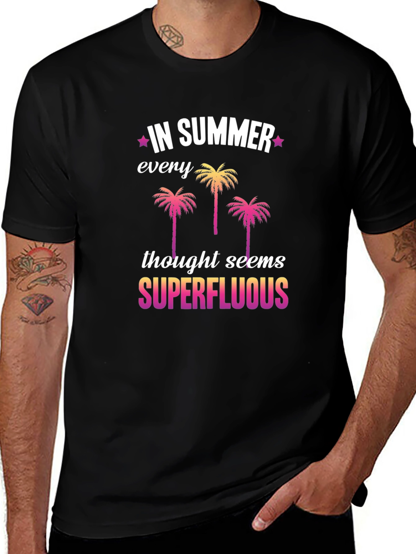 Summer Vibes Graphic Tee - Superfluous Thoughts