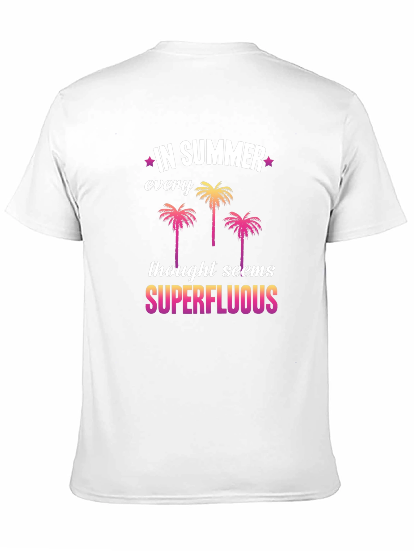 Summer Vibes Graphic Tee - Superfluous Thoughts