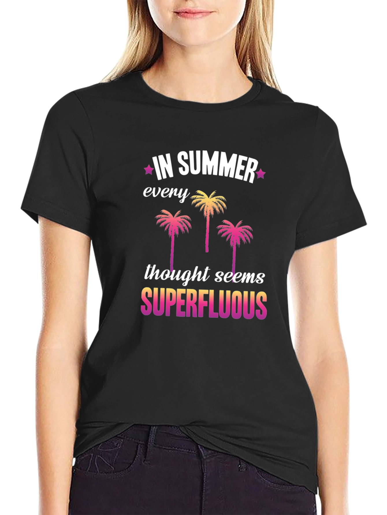 Summer Vibes Graphic Tee - Superfluous Thoughts