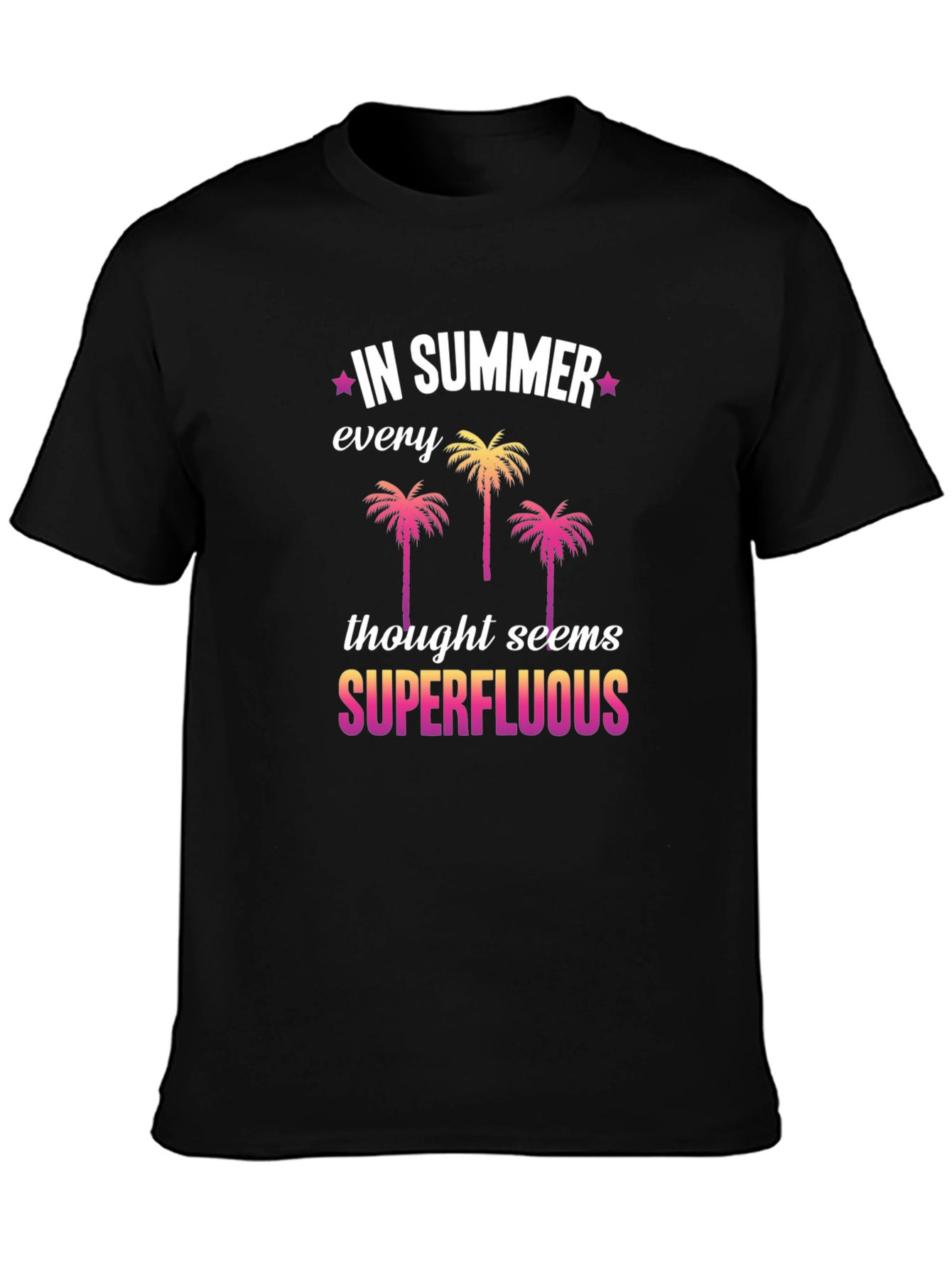 Summer Vibes Graphic Tee - Superfluous Thoughts