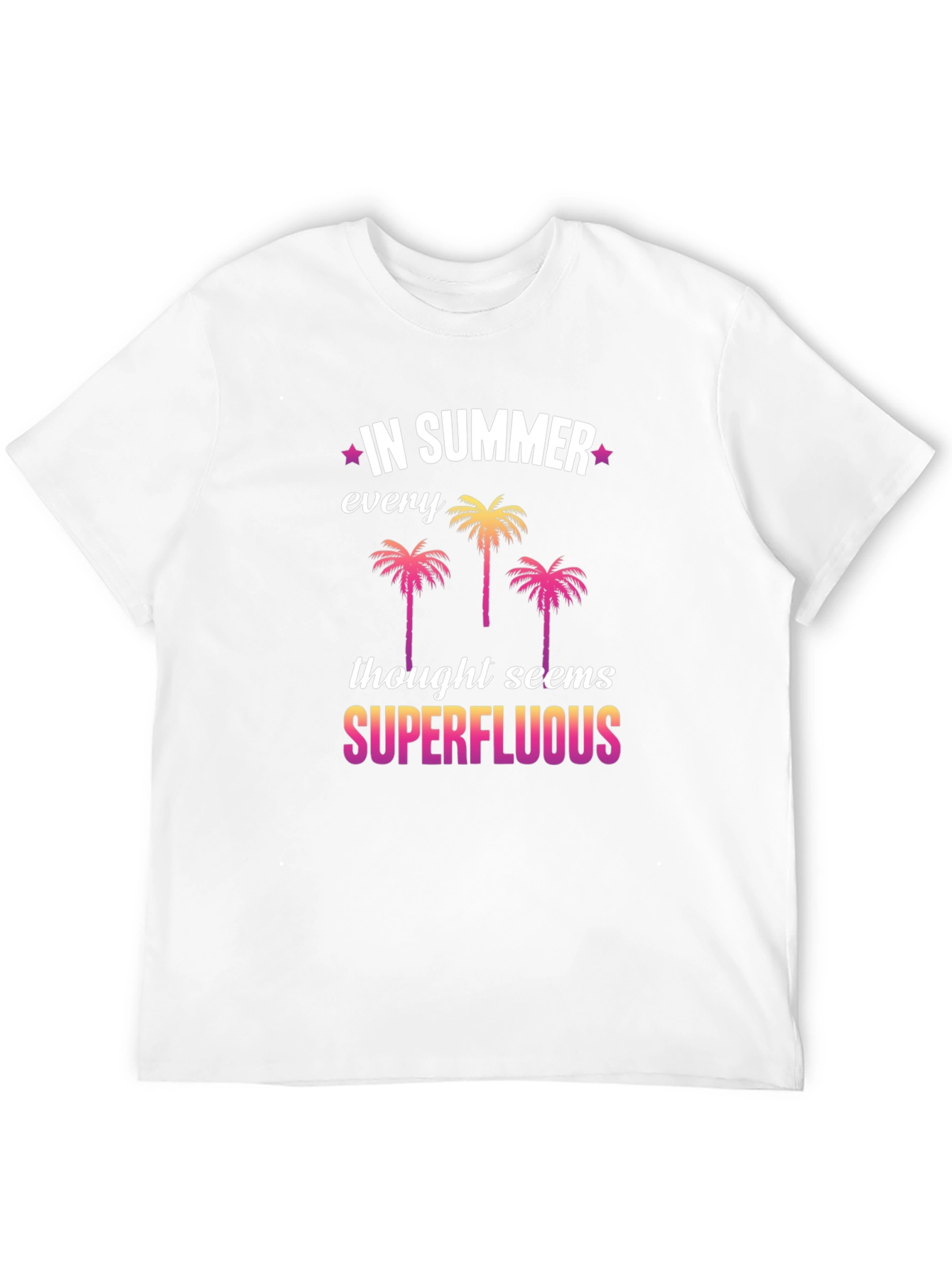 Summer Vibes Graphic Tee - Superfluous Thoughts