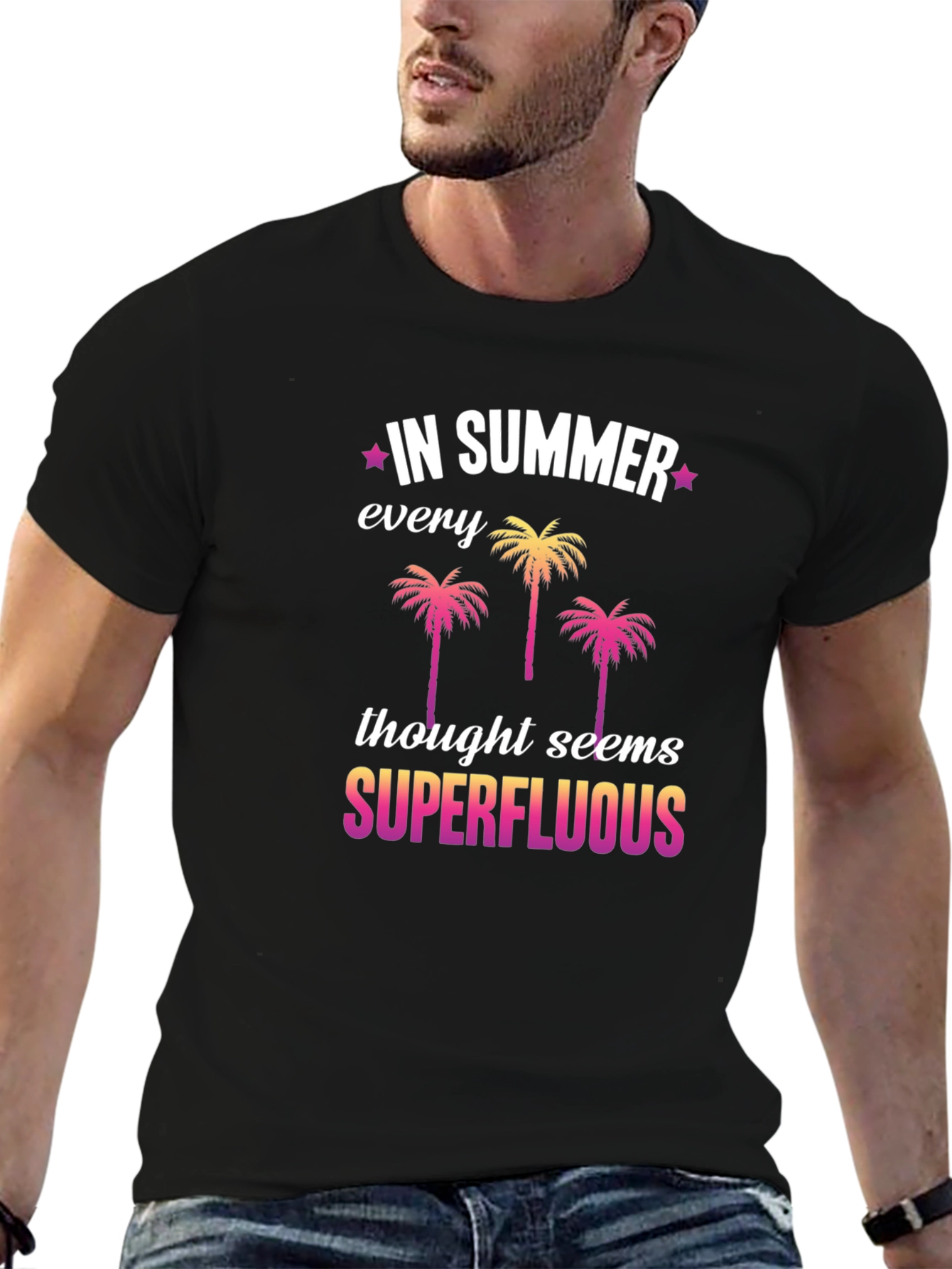Summer Vibes Graphic Tee - Superfluous Thoughts