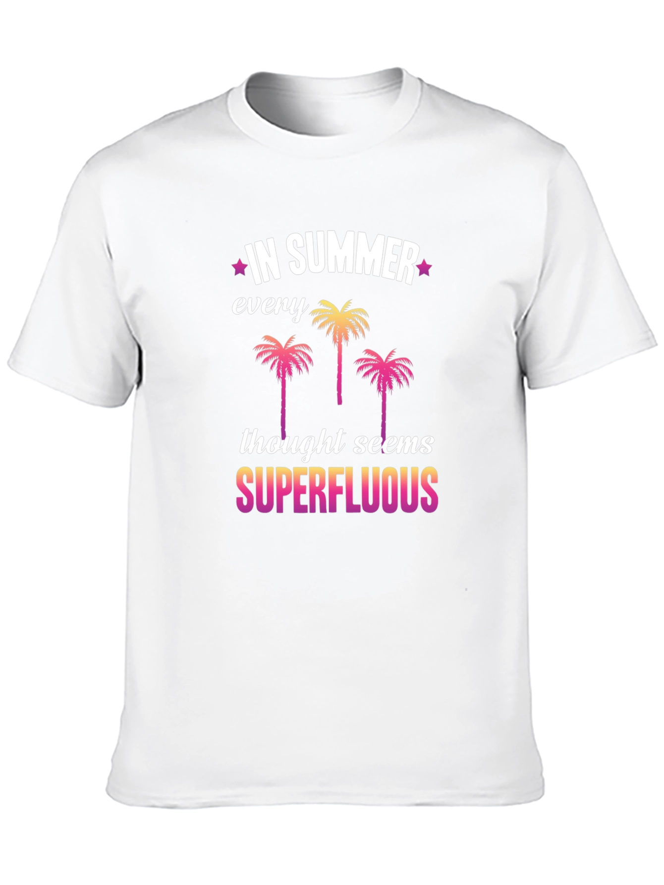 Summer Vibes Graphic Tee - Superfluous Thoughts